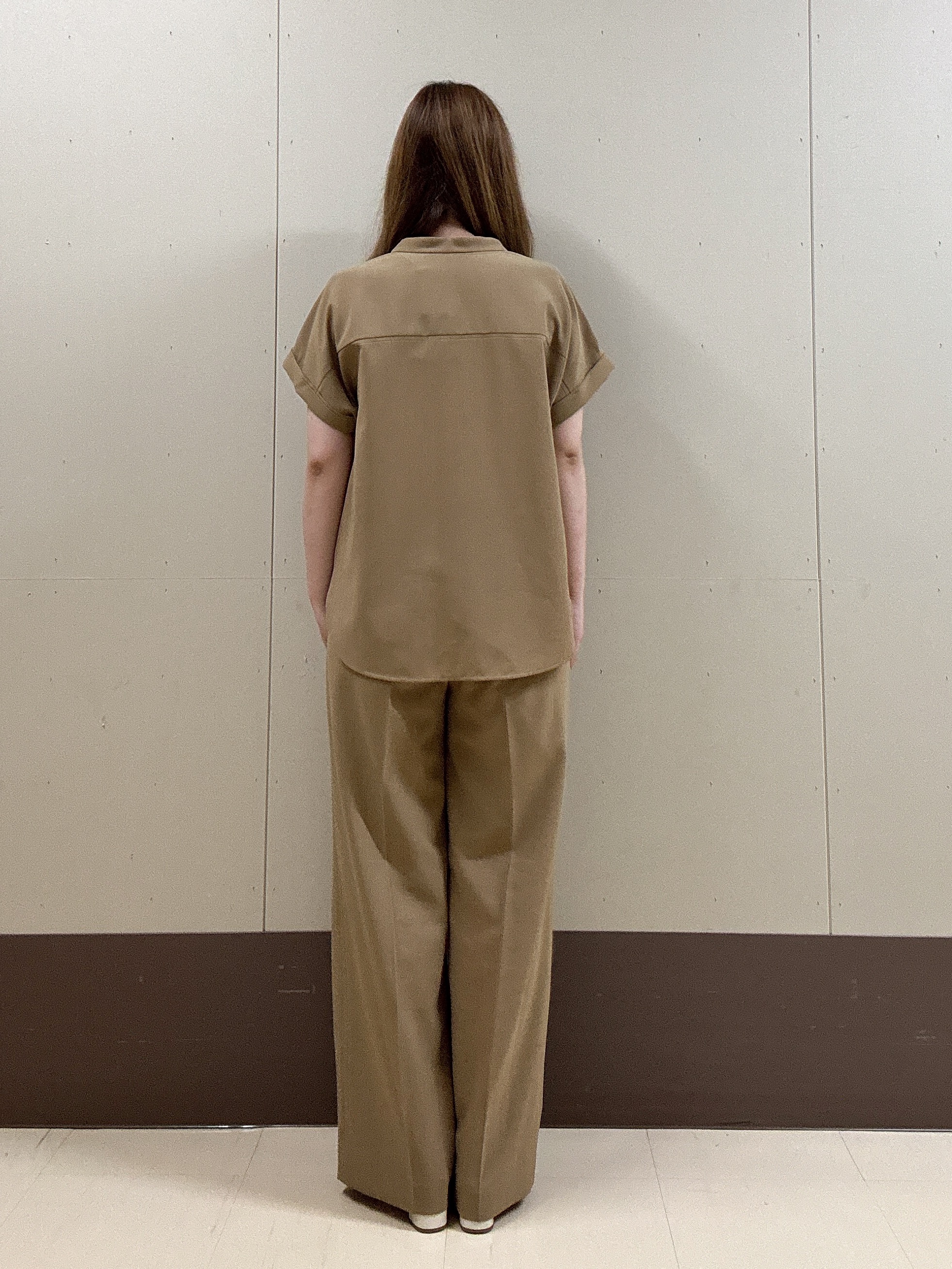 rimaさんの「UNTITLED｜【セットアップ可/UVカット】エアリークールブラウス」を使ったコーディネート