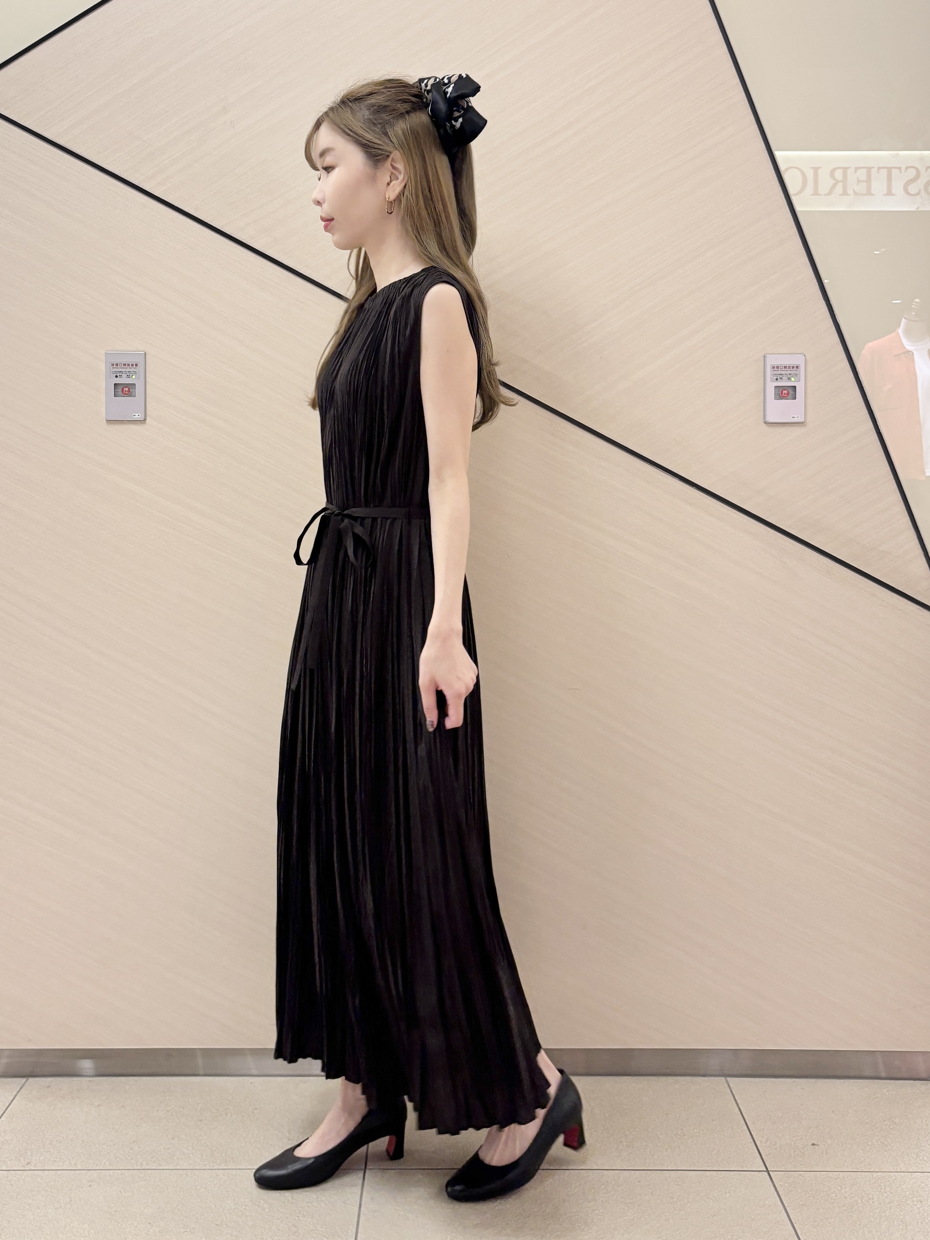 清水夏姫さんの「DRESSTERIOR｜【otonaMUSE5月号掲載】アーチフィットレザーパンプス」を使ったコーディネート