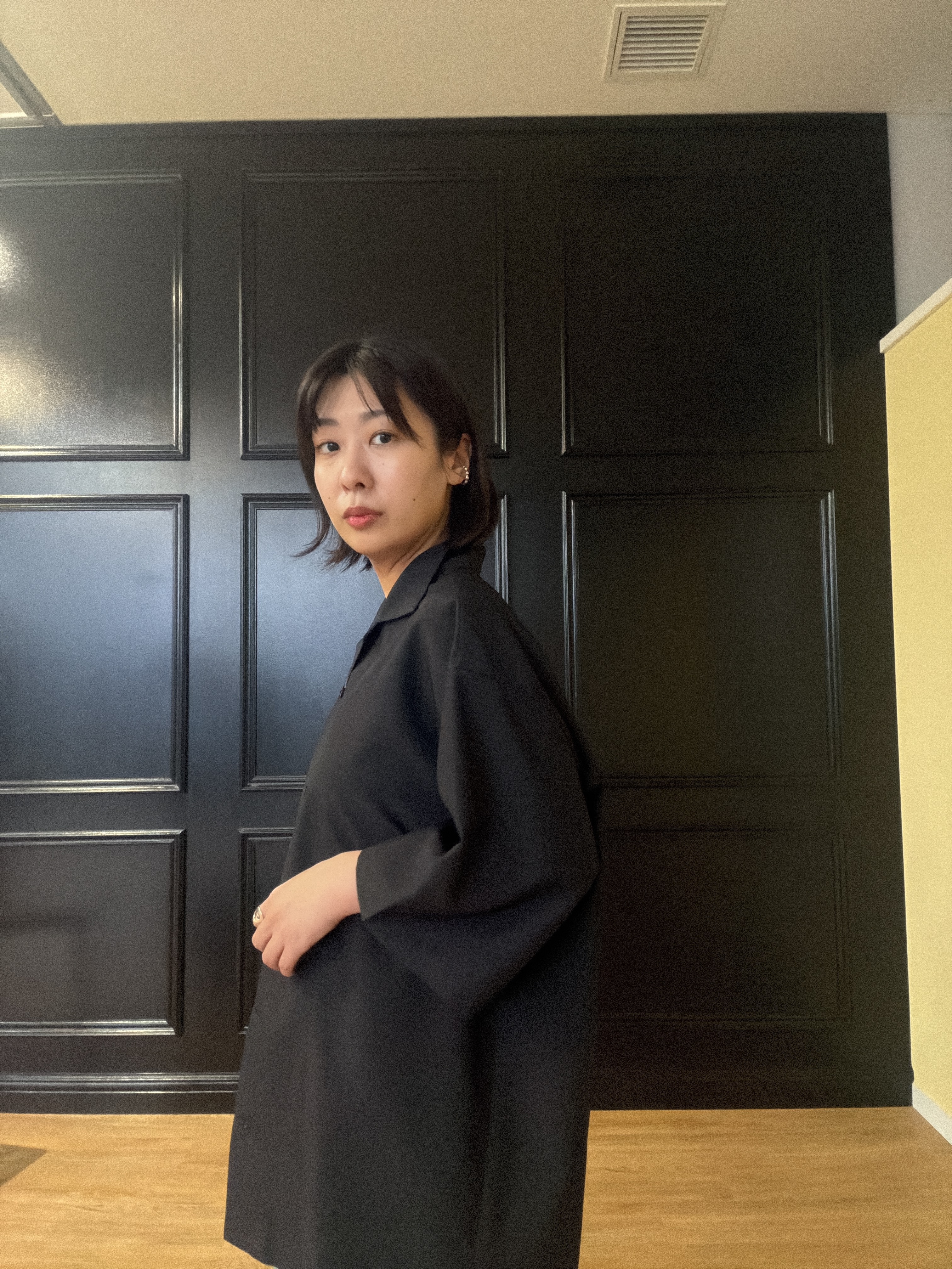 abeさんの「tk.TAKEO KIKUCHI｜【セットアップ対応可／吸水速乾】セオ&alpha;（R）開襟シャツ」を使ったコーディネート