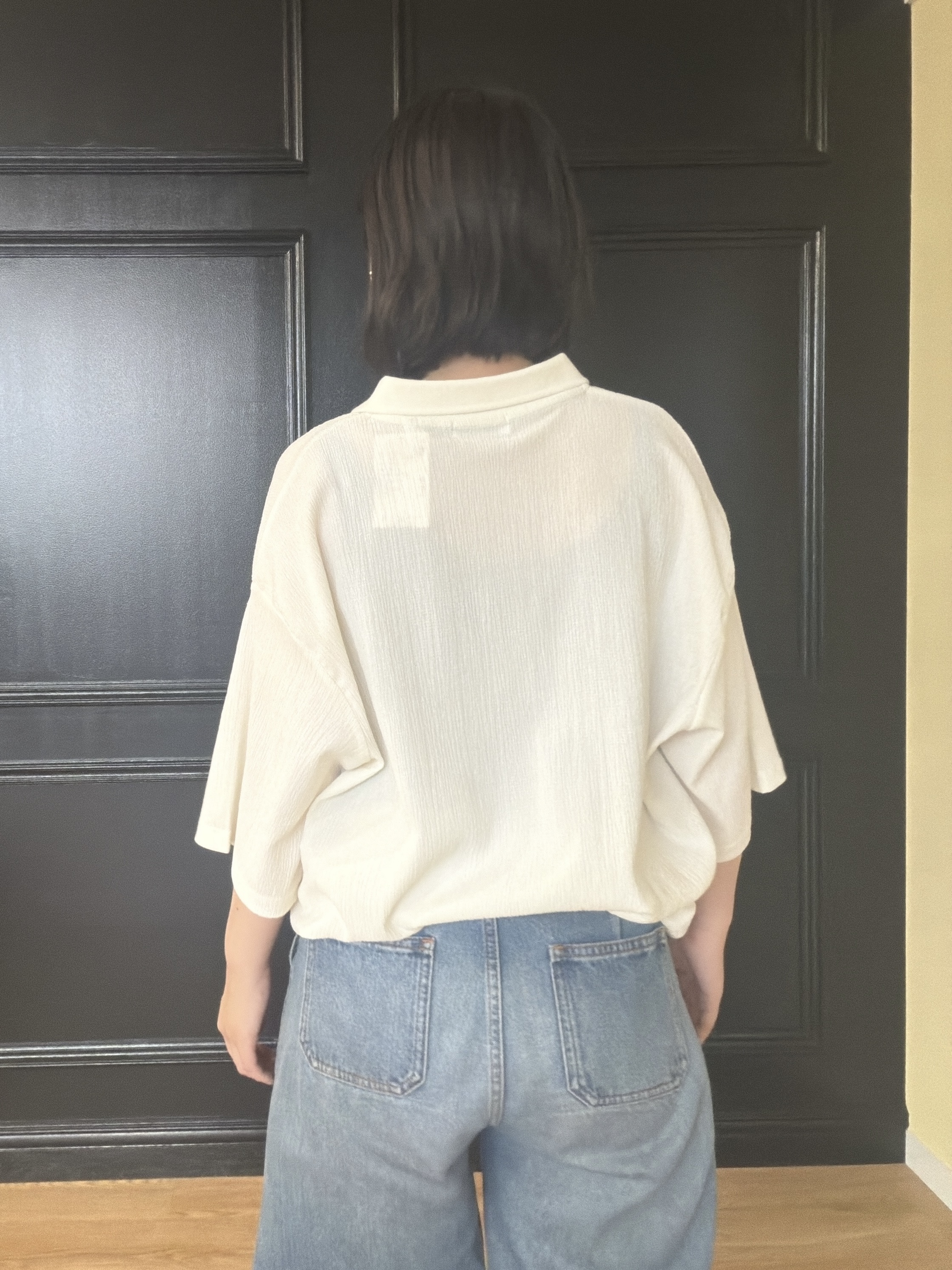 abeさんの「tk.TAKEO KIKUCHI｜【セットアップ対応可／吸水速乾】セオ&alpha;（R）開襟シャツ」を使ったコーディネート