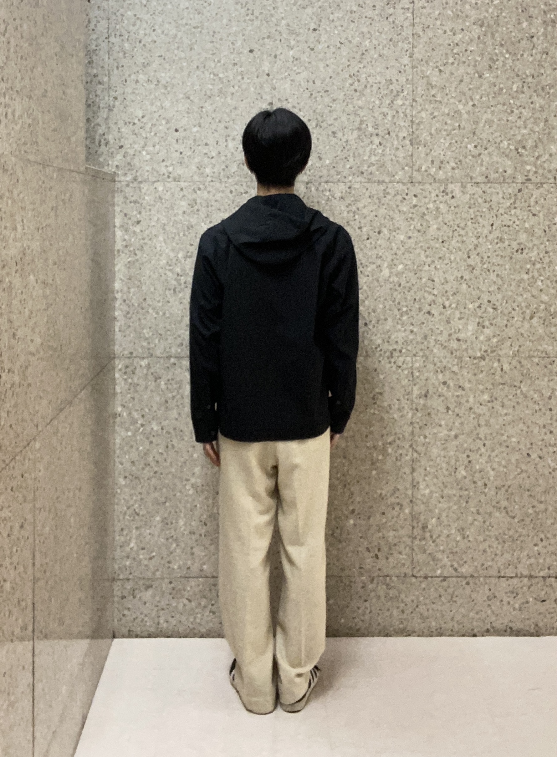 キムラさんの「TAKEO KIKUCHI｜【撥水・洗える・シワになりにくい】 リランチェ（R） フードブルゾン」を使ったコーディネート