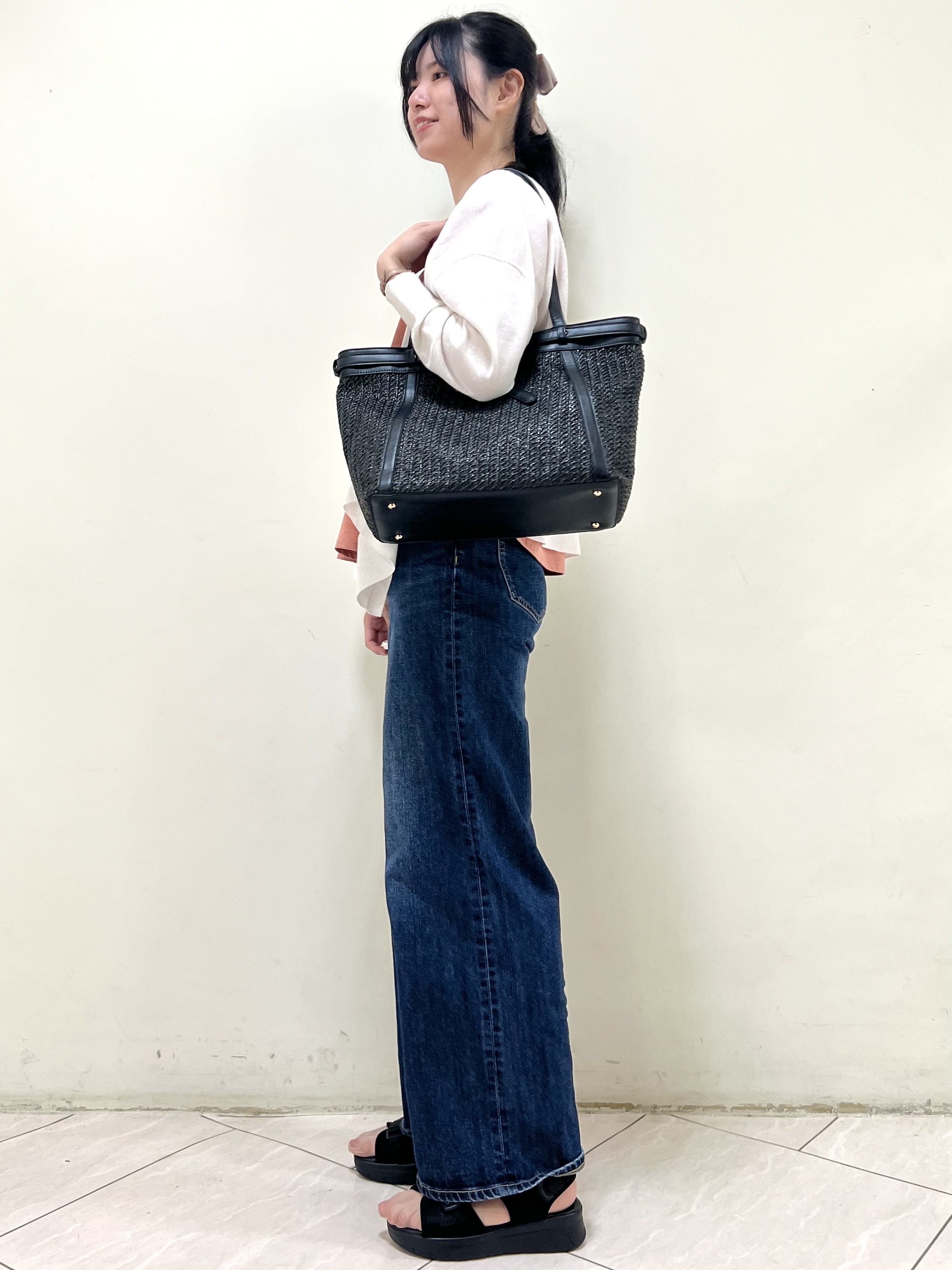 yanaさんの「Reflect｜【冷房対策に◎】すっきり見え着流しカーディガン」を使ったコーディネート