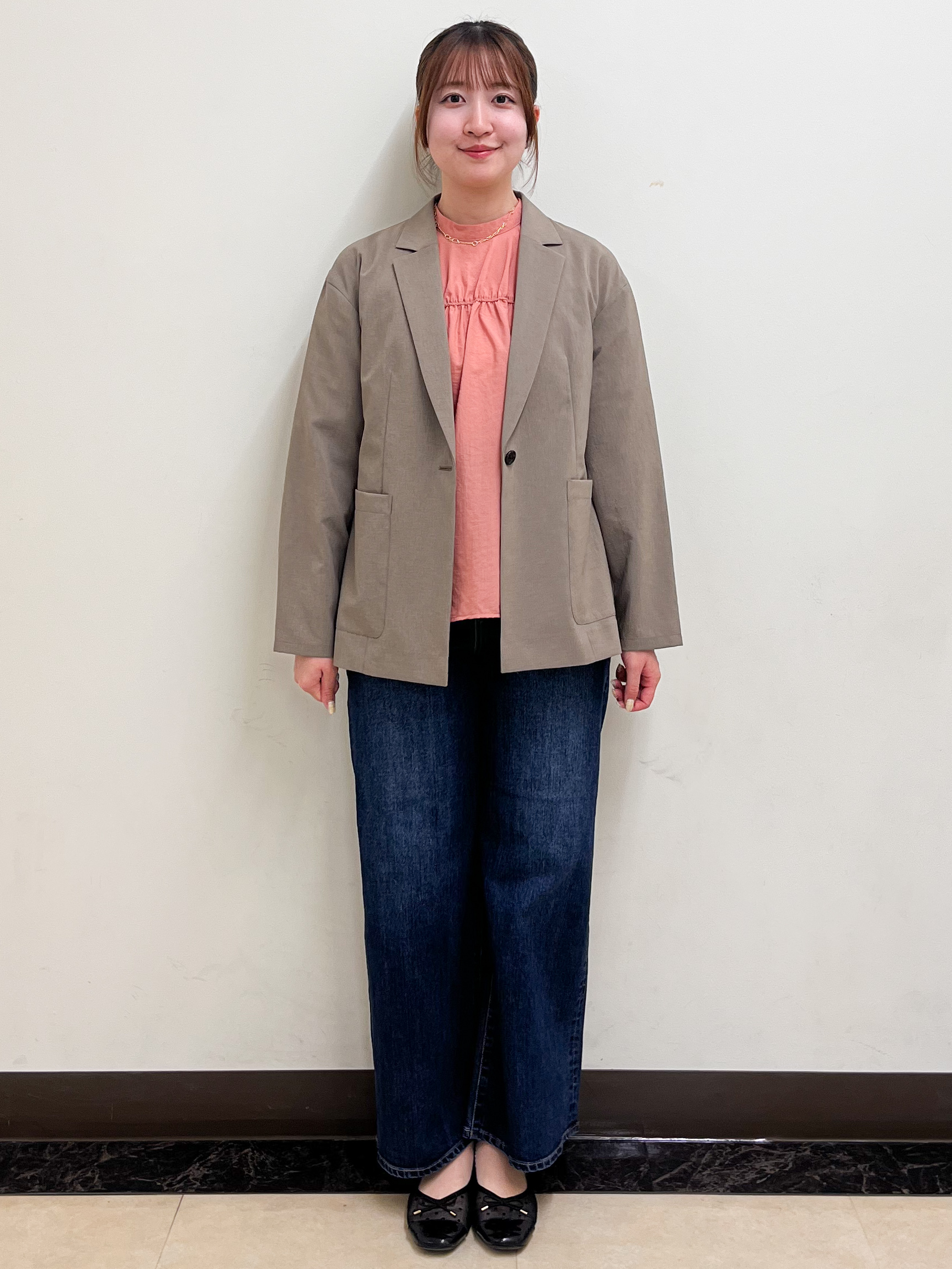 mikikoさんの「Reflect｜【SS-4Lサイズ／接触冷感／シワになりにくい】リラクシーテーラードジャケット」を使ったコーディネート