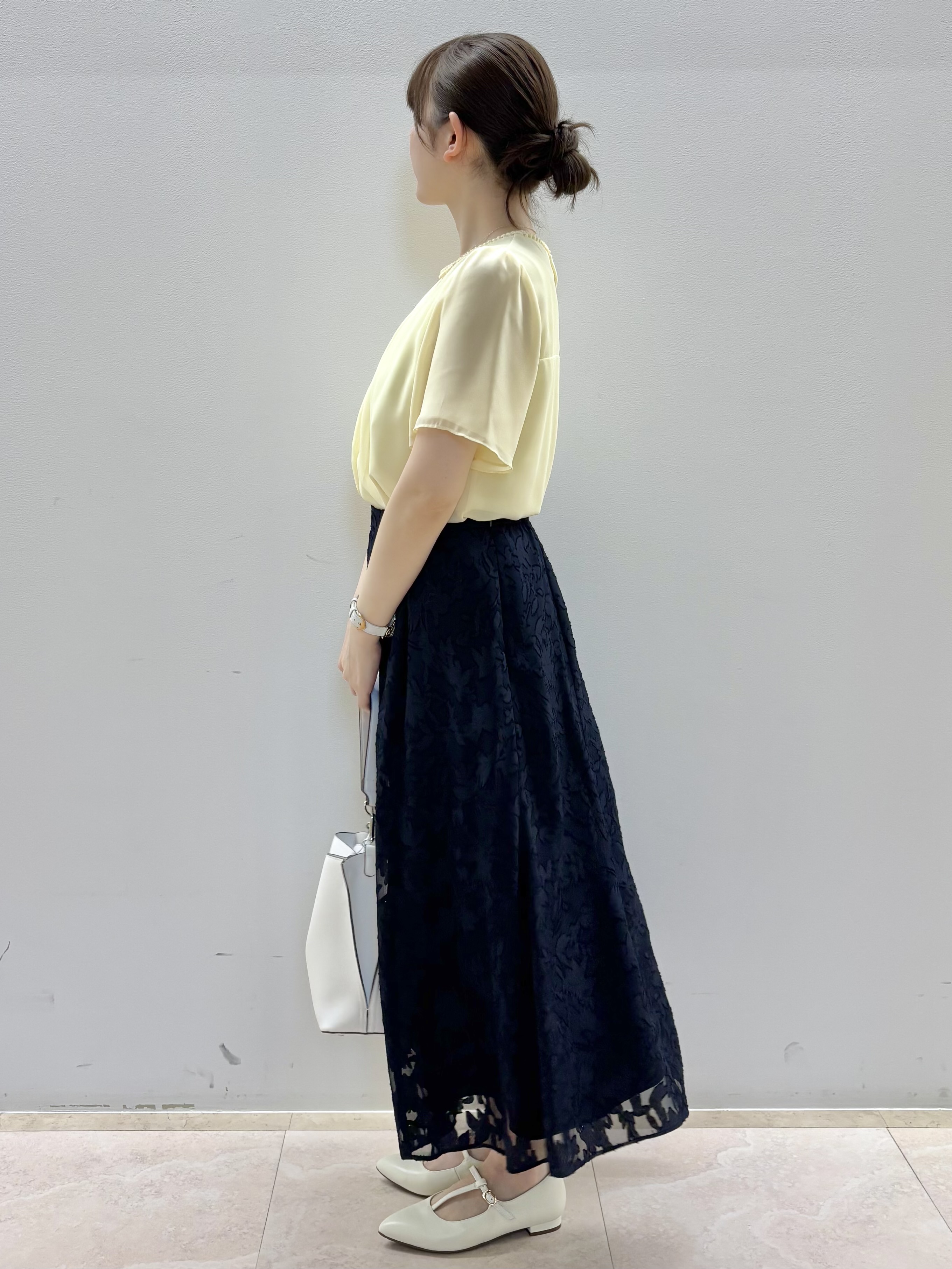 Satoさんの「Reflect｜【S-4Lサイズ/UVカット／接触冷感】シフォンジャージブラウス」を使ったコーディネート