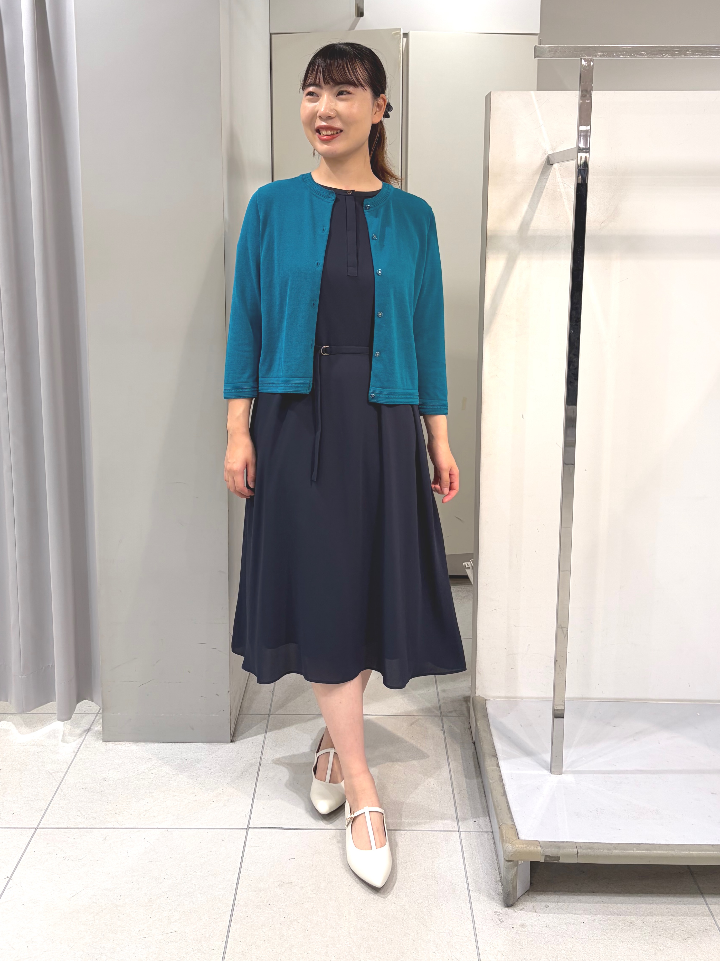 AZUSAさんの「Reflect｜【手洗い可】プリント柄ワンピース」を使ったコーディネート