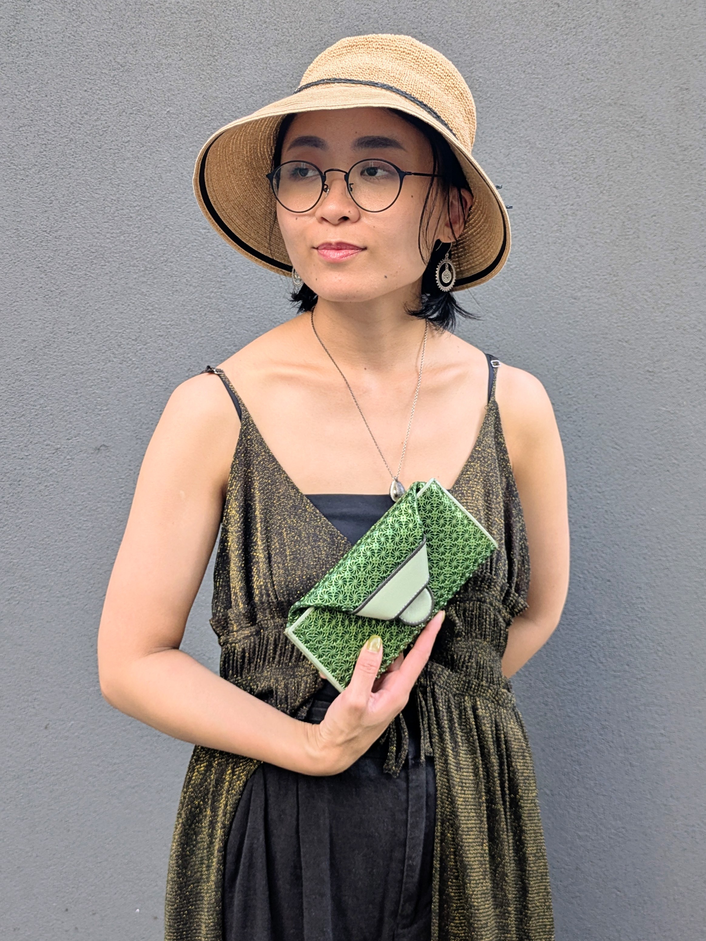 MTさんの「HIROKO HAYASHI｜【数量限定】GIRASOLE CIOCCOLATA（ジラソーレ チョコラータ）長財布ミニ」を使ったコーディネート