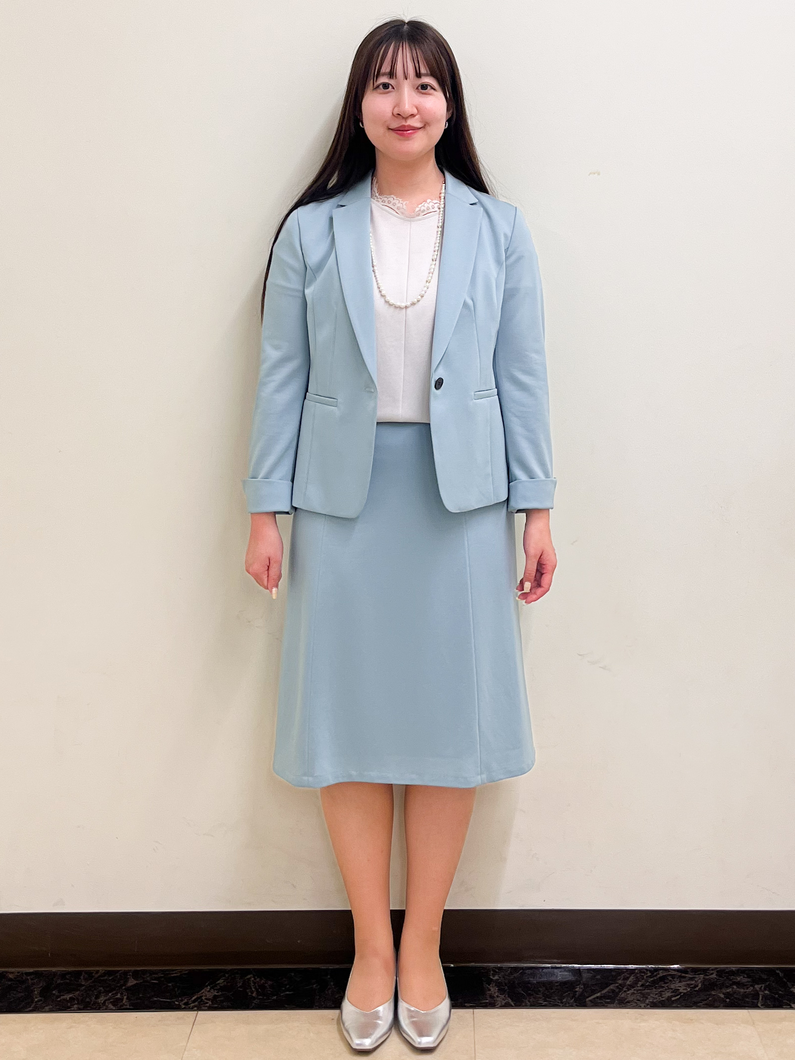 mikikoさんの「Reflect｜【SS-4Lサイズ／UVカット／接触冷感】匠ジャケット／ベーシックテーラード」を使ったコーディネート