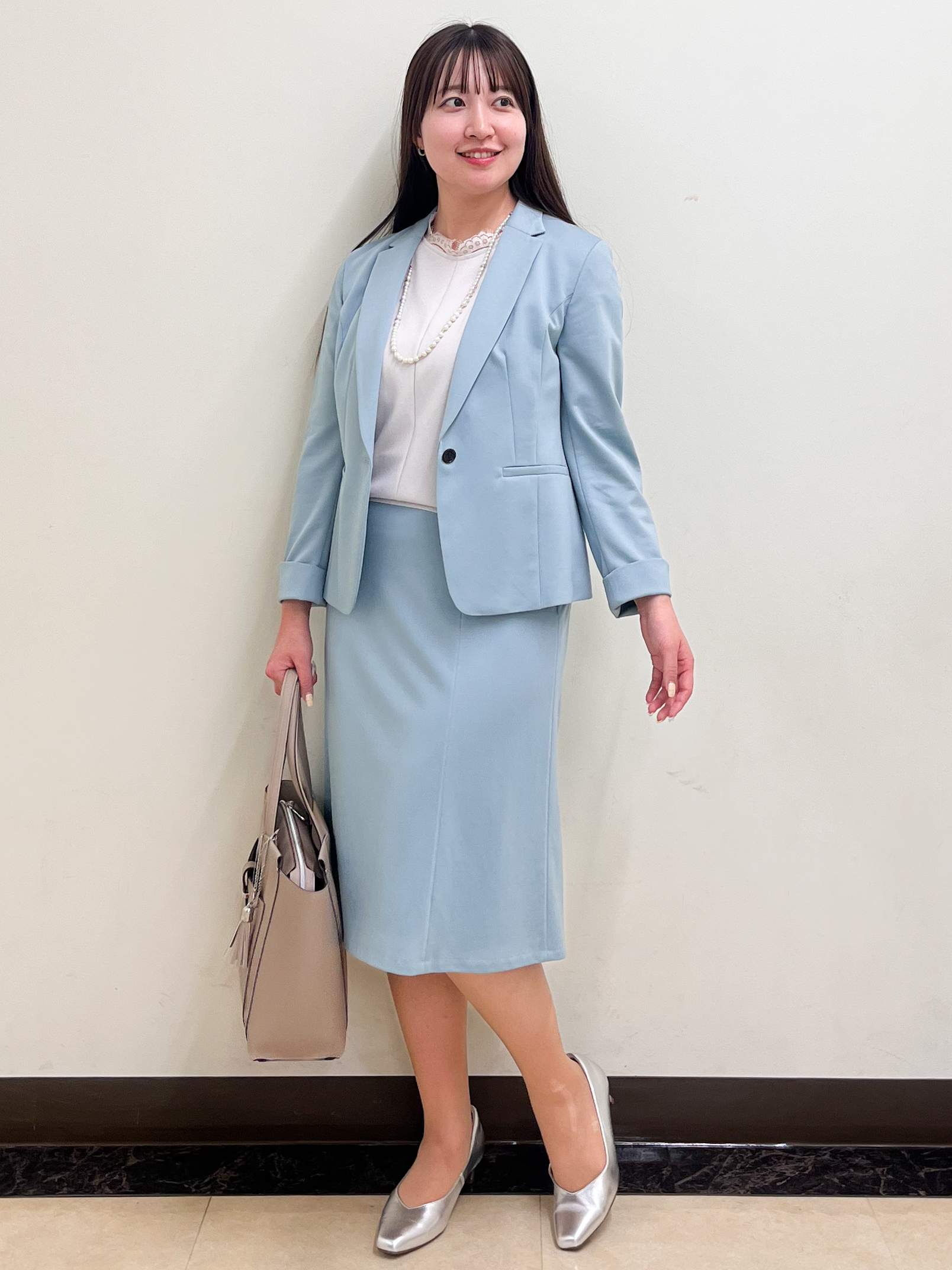 mikikoさんの「Reflect｜【SS-4Lサイズ／UVカット／接触冷感】匠ジャケット／ベーシックテーラード」を使ったコーディネート