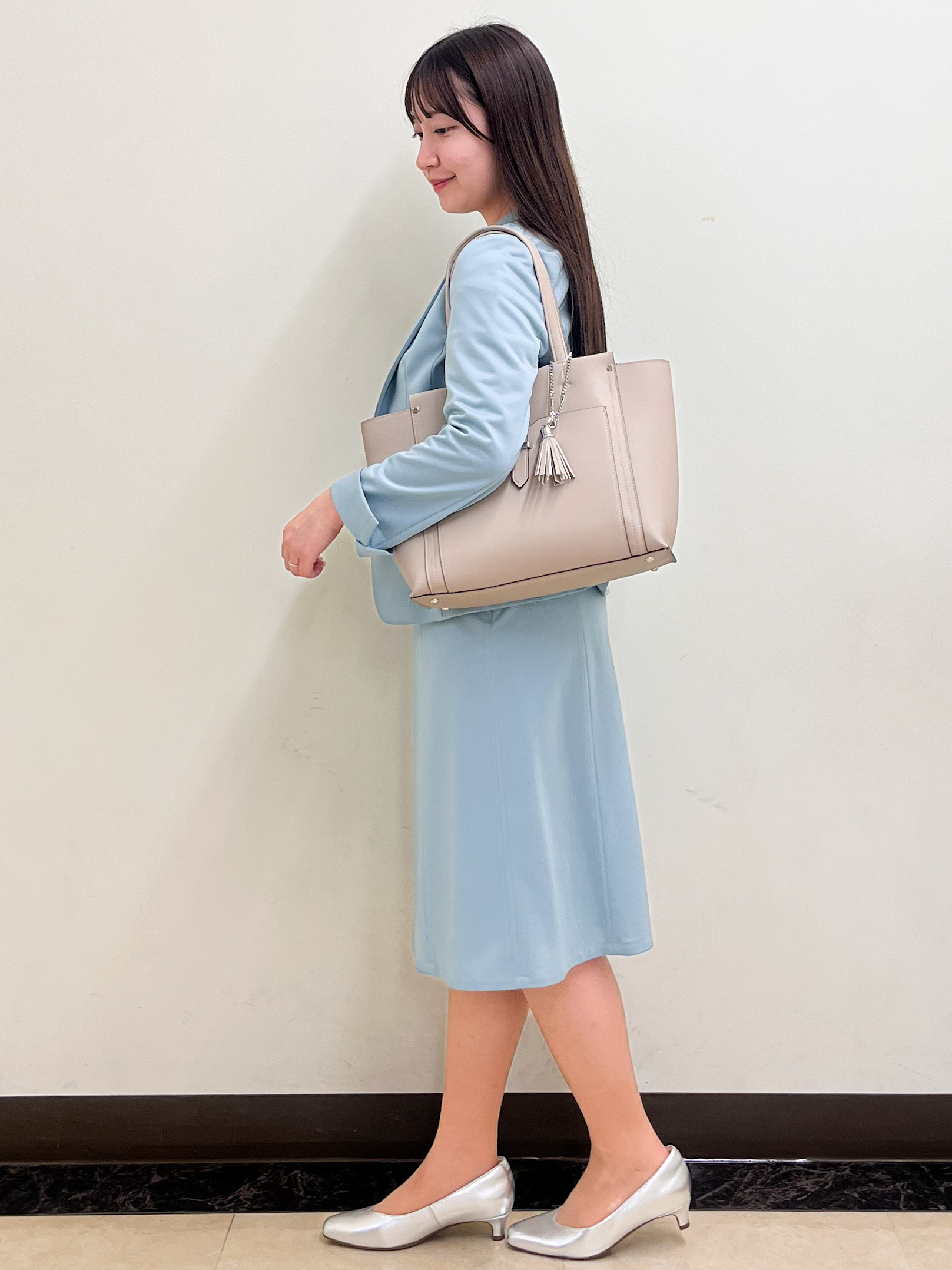 mikikoさんの「Reflect｜【SS-4Lサイズ／UVカット／接触冷感】匠ジャケット／ベーシックテーラード」を使ったコーディネート
