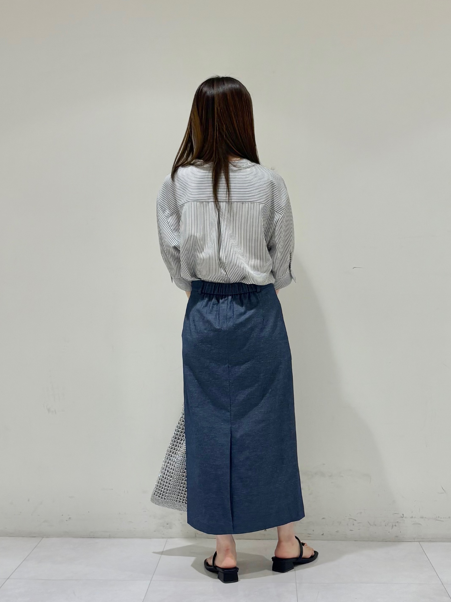 kyokaさんの「UNTITLED｜【接触冷感/通気性/洗える】フロントフリルブラウス」を使ったコーディネート