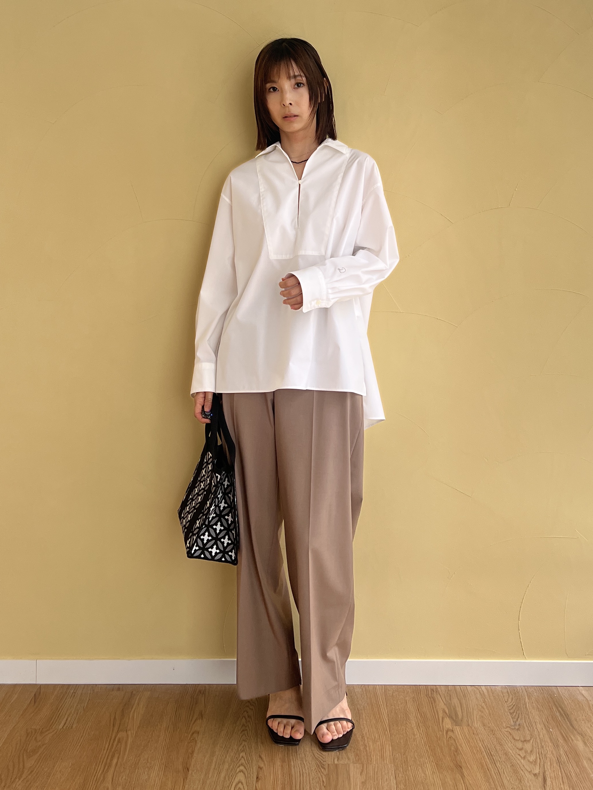 misaさんの「DRESSTERIOR｜【otonaMUSE5月号掲載】スキニーベルトサンダル」を使ったコーディネート
