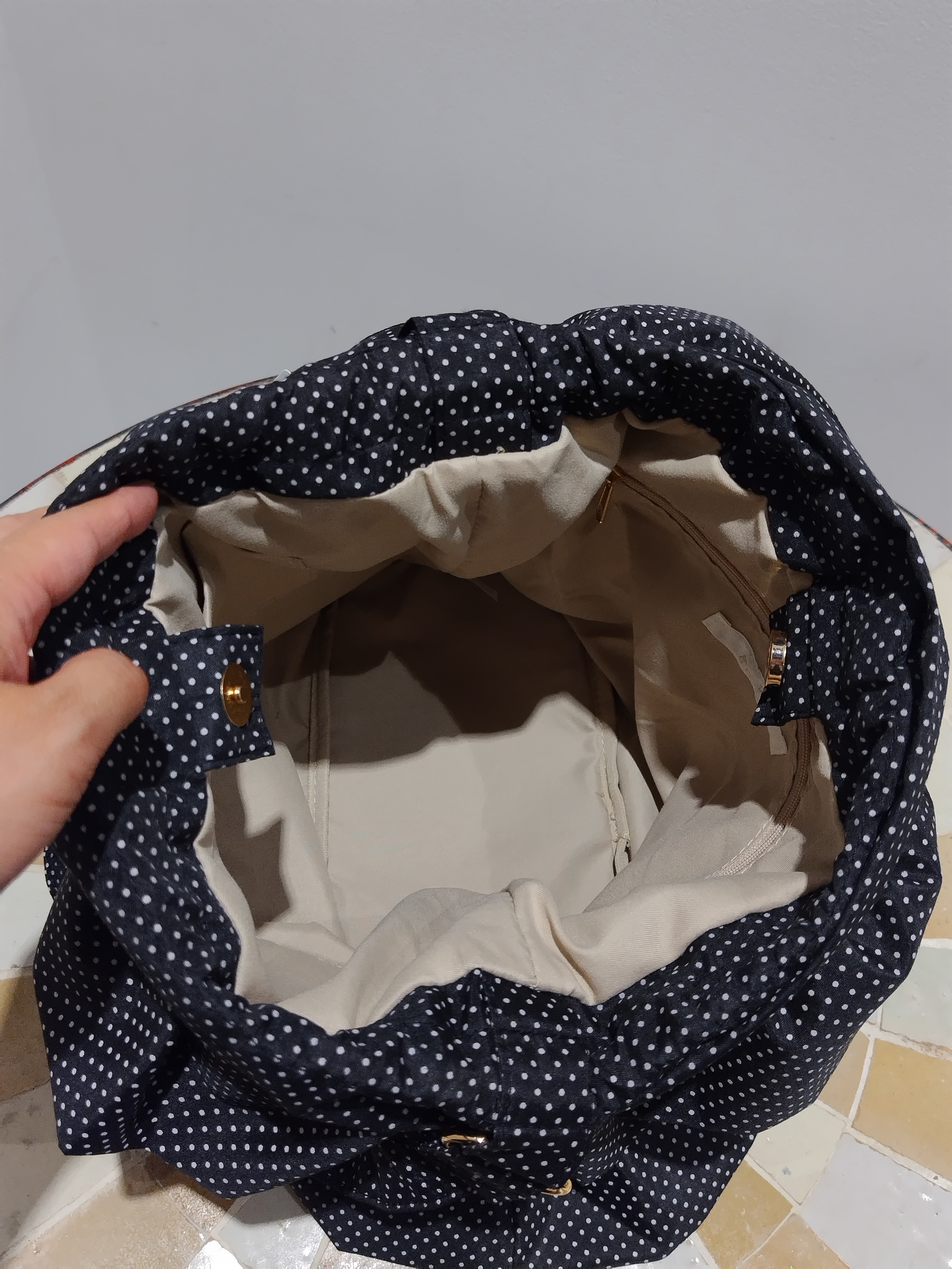 satsukiさんの「grove｜人気BAGにドット柄・レースが新登場！ティアードドロストショルダー」を使ったコーディネート