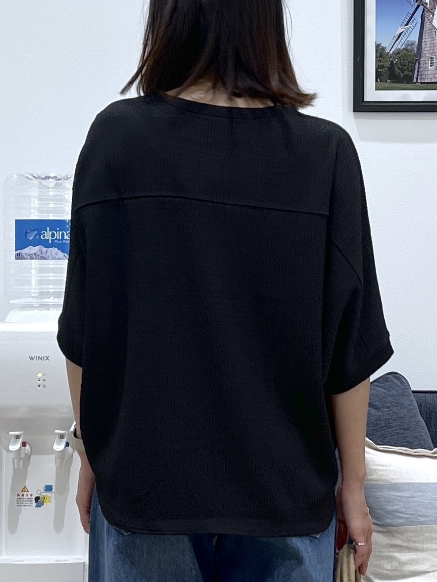 canaさんの「Dessin｜シュリンクジャージ カットソー」を使ったコーディネート