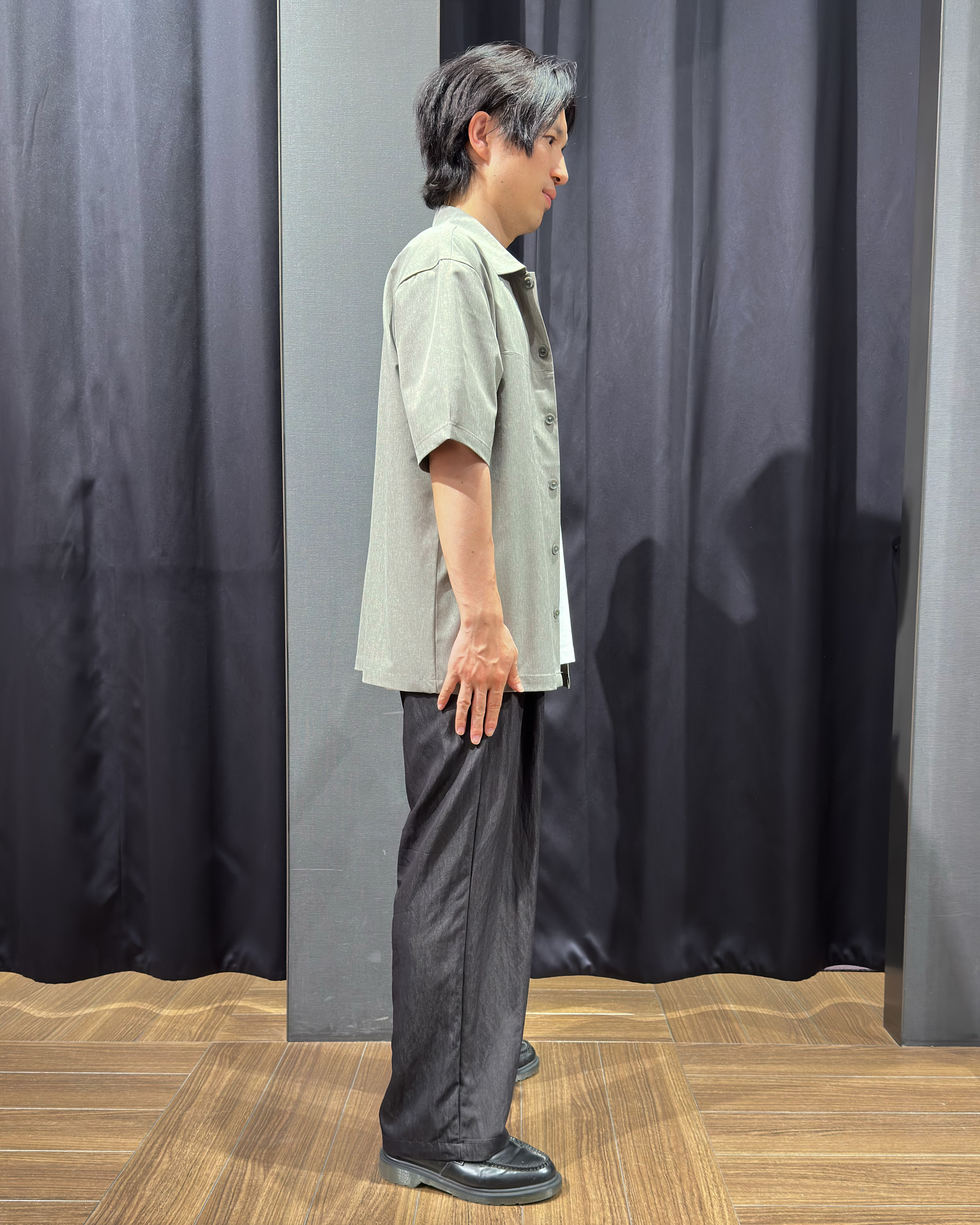 tomoyaさんの「THE SHOP TK｜【吸水速乾／防シワ／マシンウォッシャブル】ハイドロクール 半袖シャツ」を使ったコーディネート