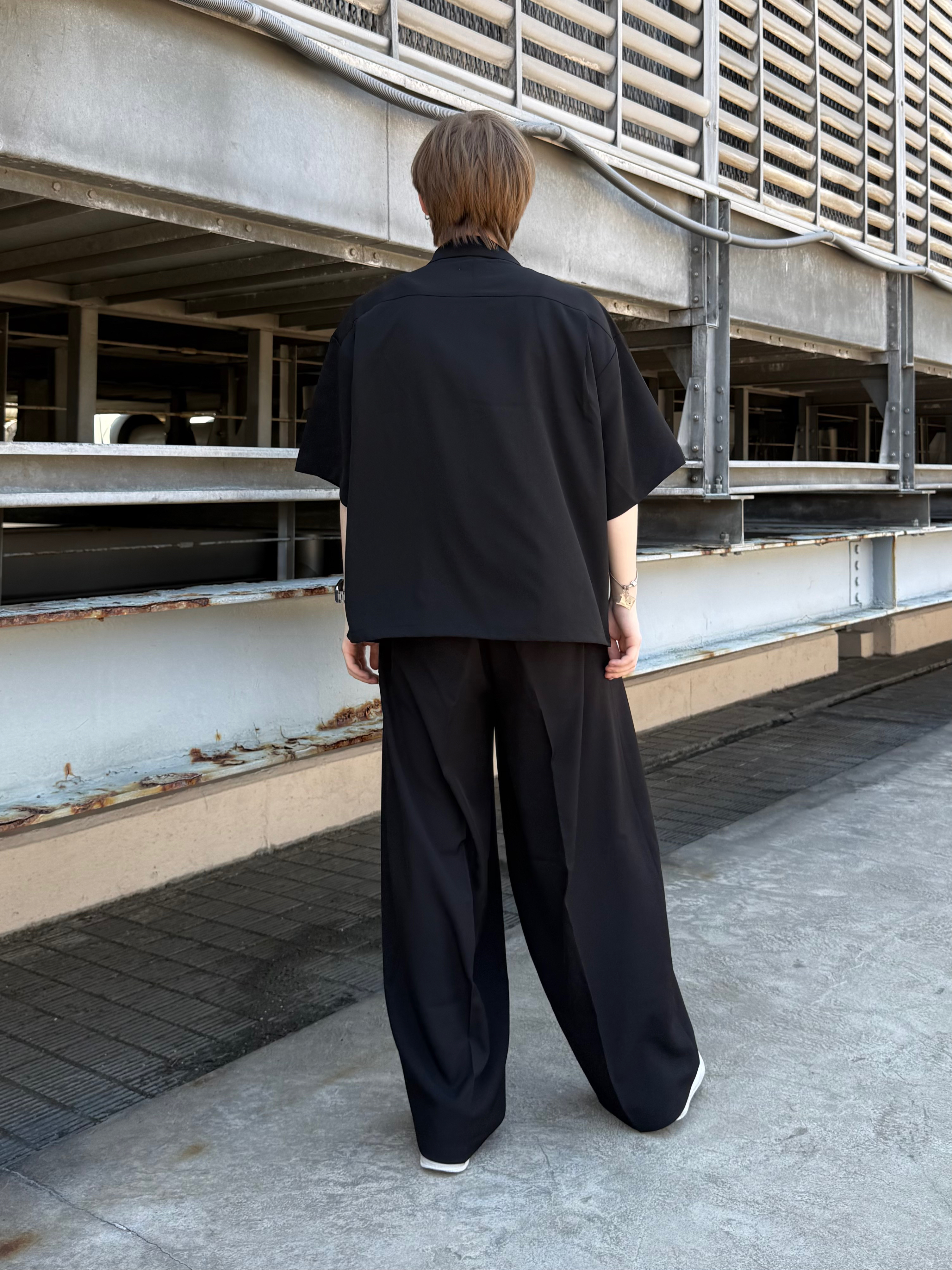 カネダさんの「tk.TAKEO KIKUCHI｜【接触冷感／2WAY】洗えるZIPシャツアウター」を使ったコーディネート