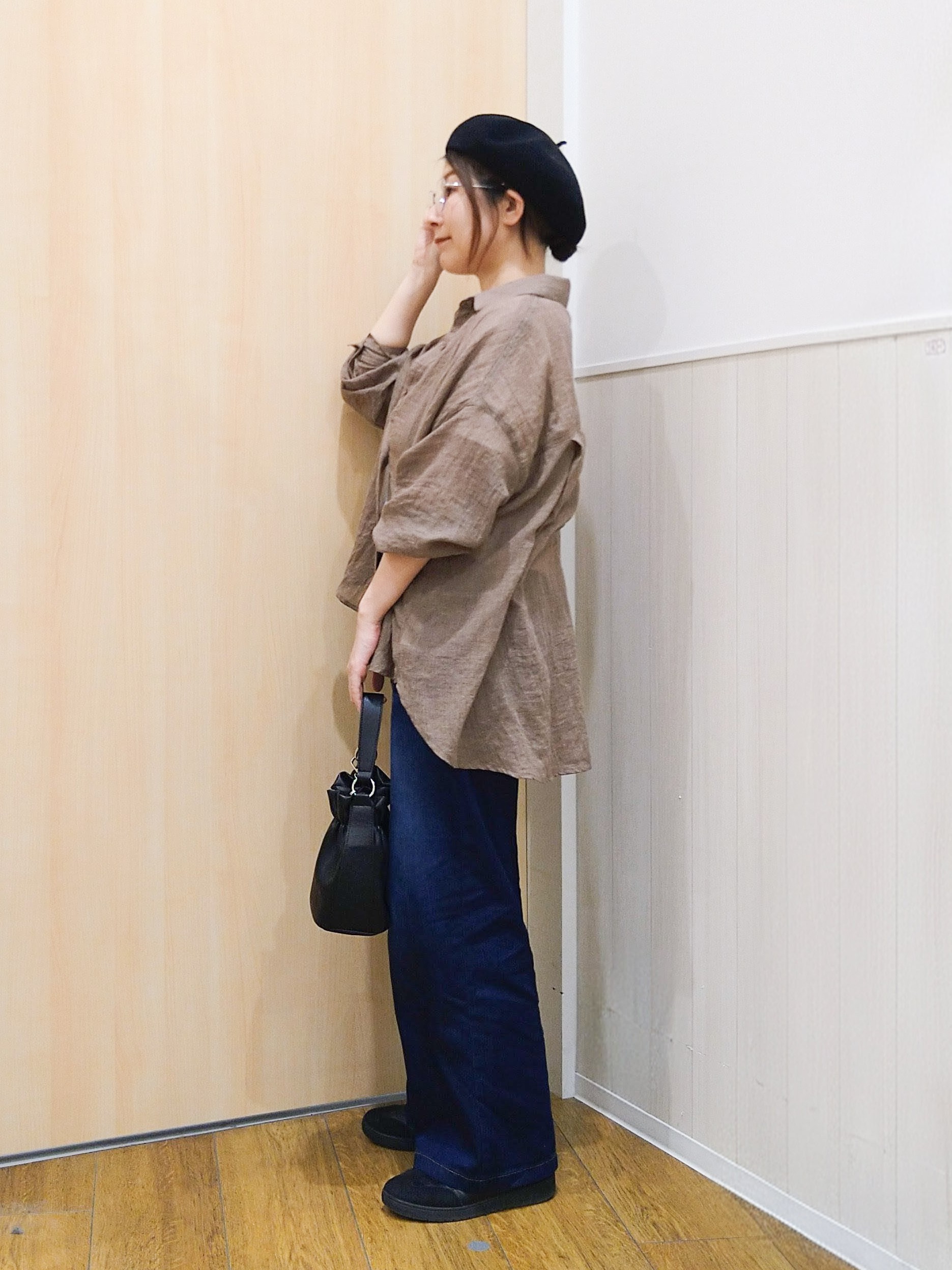 たぐちゃんさんの「SHOO･LA･RUE｜【S-LL/プチプラ/柄が選べる】上品プリントTシャツ」を使ったコーディネート
