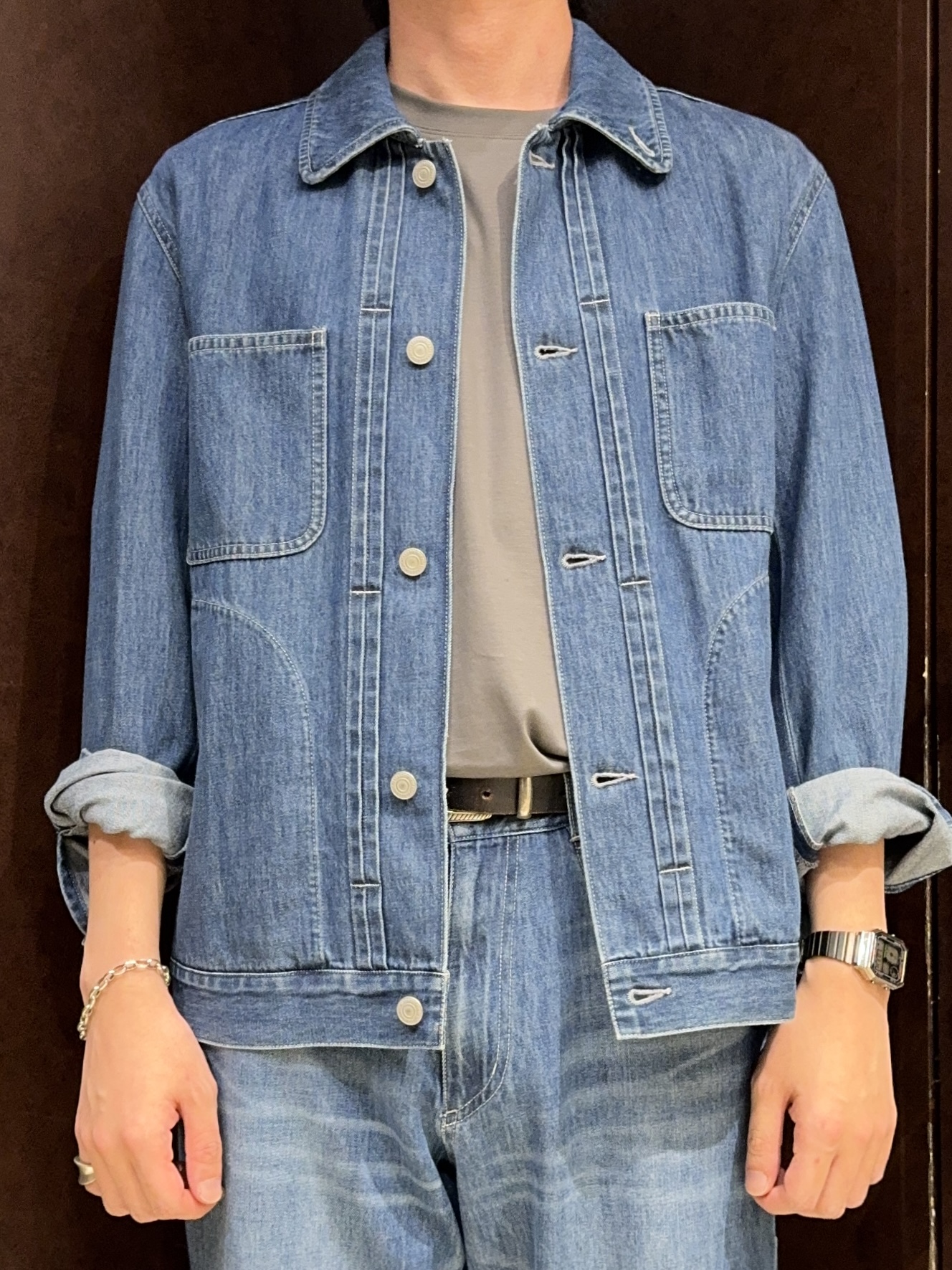 shuheiさんの「TAKEO KIKUCHI｜【BOWLER HAT LABEL】エクスプローラー Gジャン」を使ったコーディネート