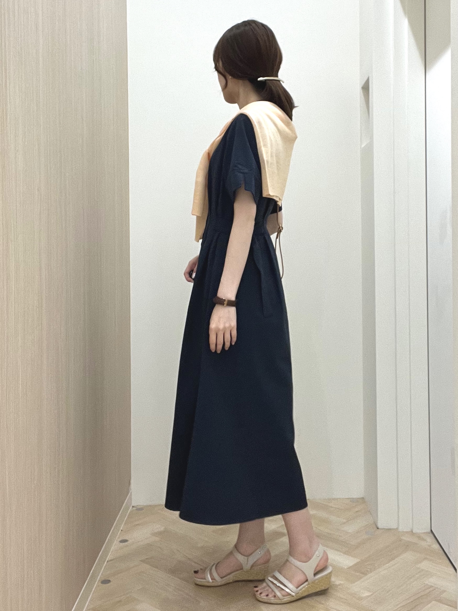  おまつさんの「grove｜高評価！【洗える/名品】大人の透け感、シアーカーディガン」を使ったコーディネート
