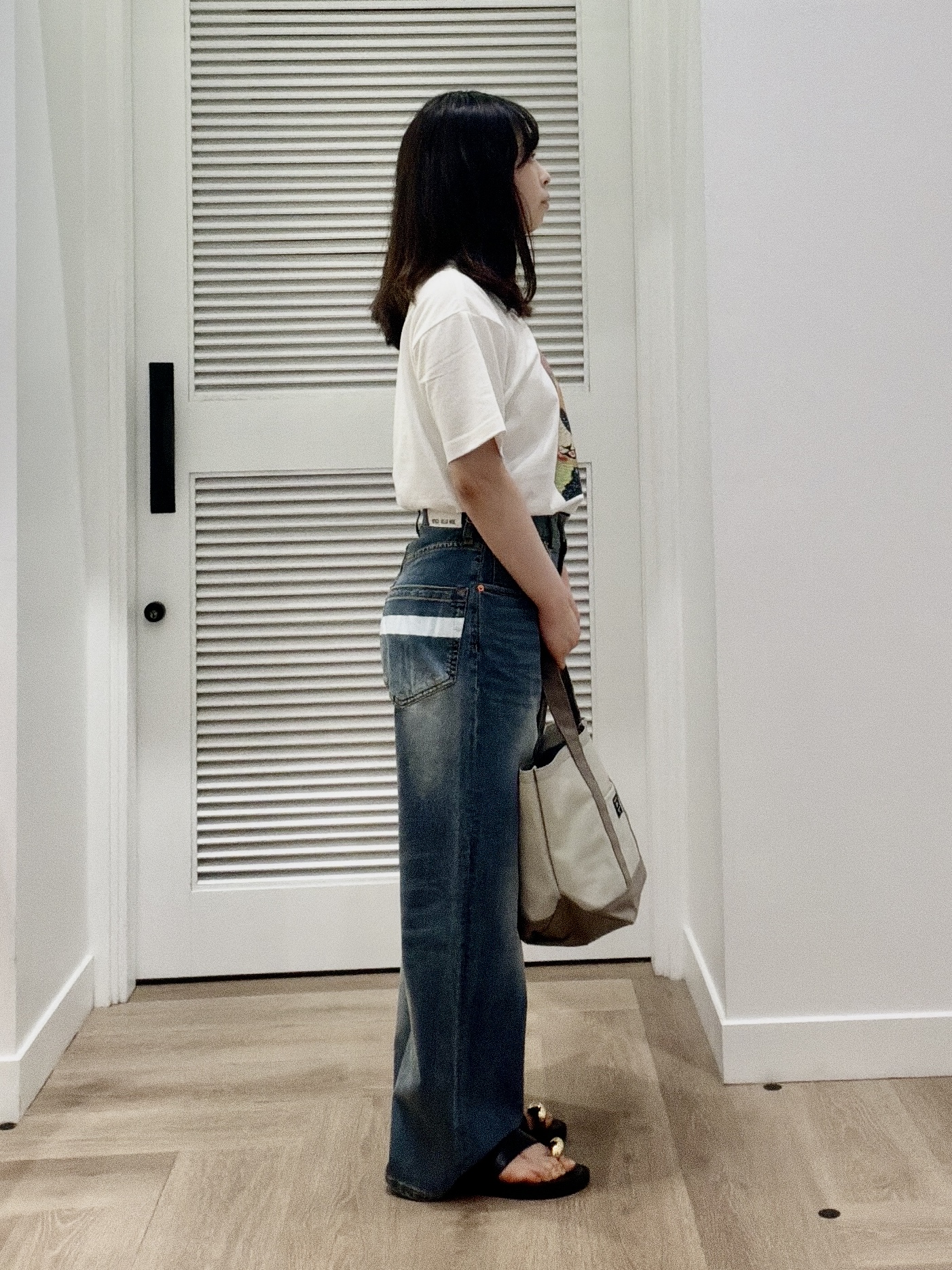 maruさんの「Dessin｜Sei Horinouchi&times;Dessin Tシャツ」を使ったコーディネート