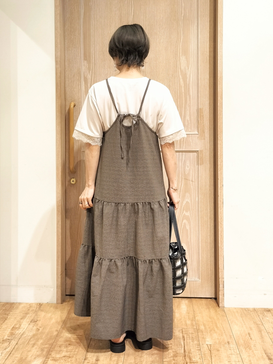 YUKIさんの「SHOO･LA･RUE｜【UV/S-LL/洗濯機可】柄アソート お袖レースが旬顔 上品に決まる大人Tシャツ」を使ったコーディネート