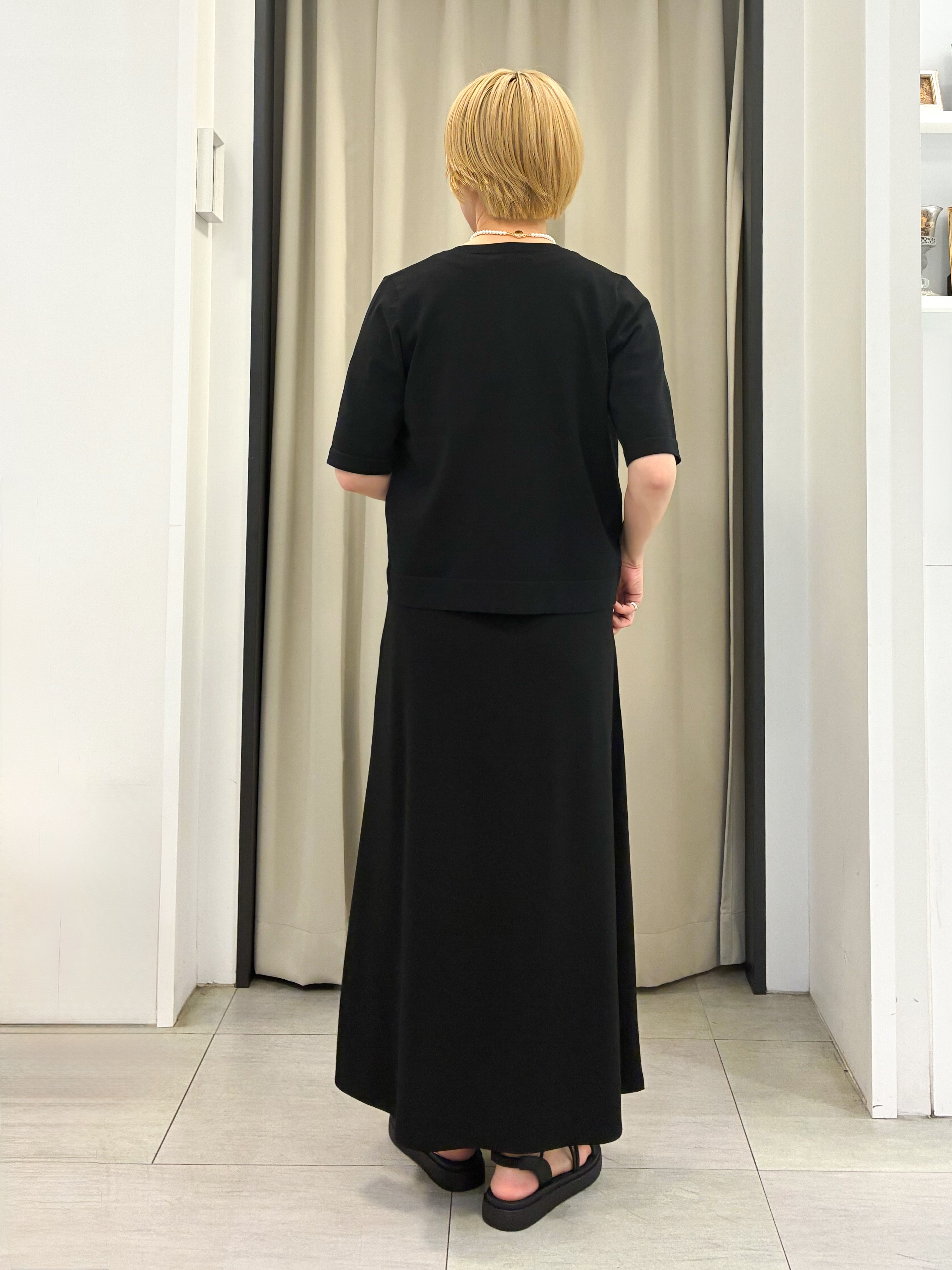 eguchiさんの「grove｜【吸水速乾・UVカット・マシンウォッシャブル】ベーシックMIXロゴプリントT」を使ったコーディネート