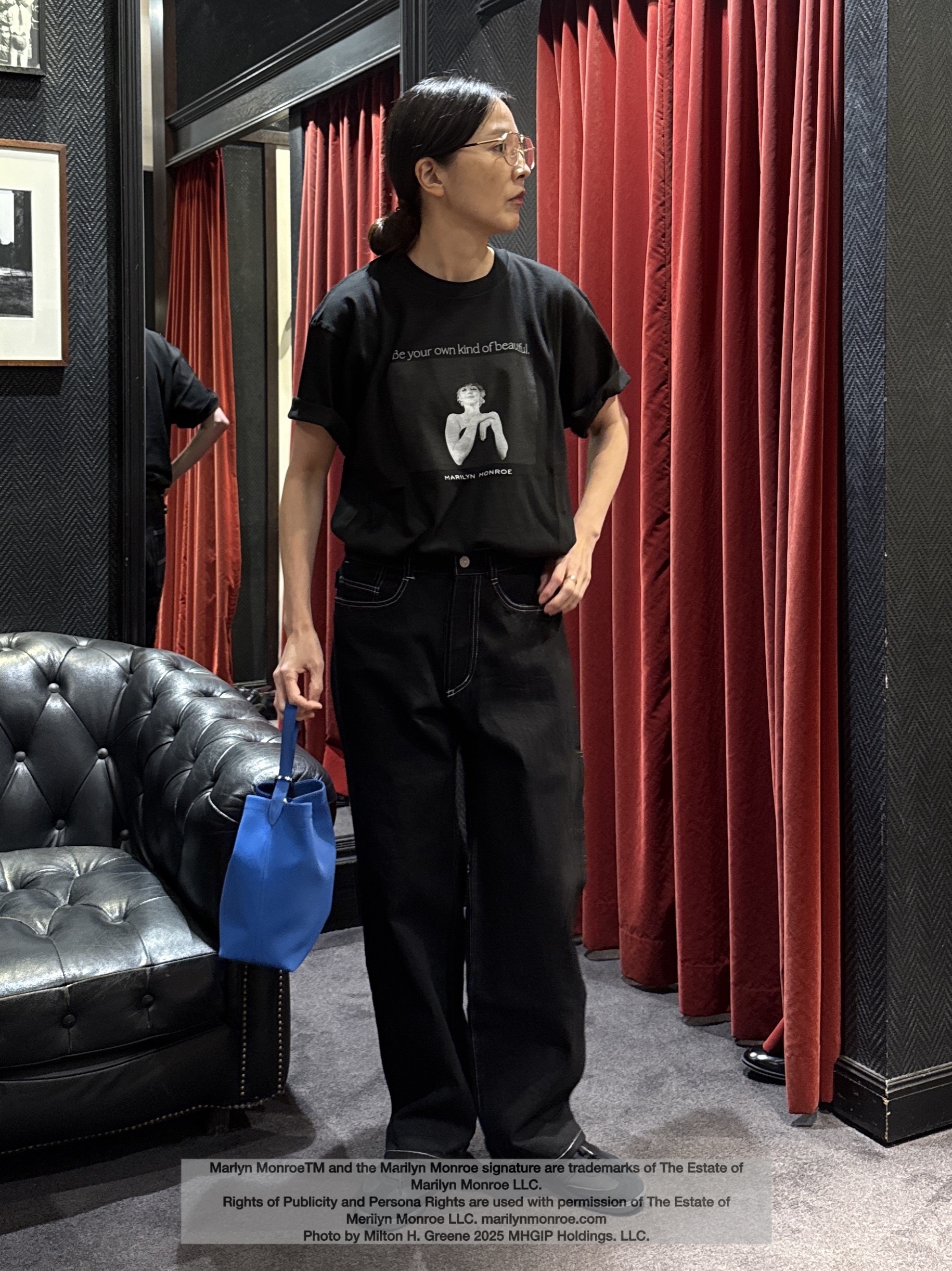 神野（jinno）さんの「TAKEO KIKUCHI｜【別注】マリリン・モンロー/フォトTシャツ」を使ったコーディネート