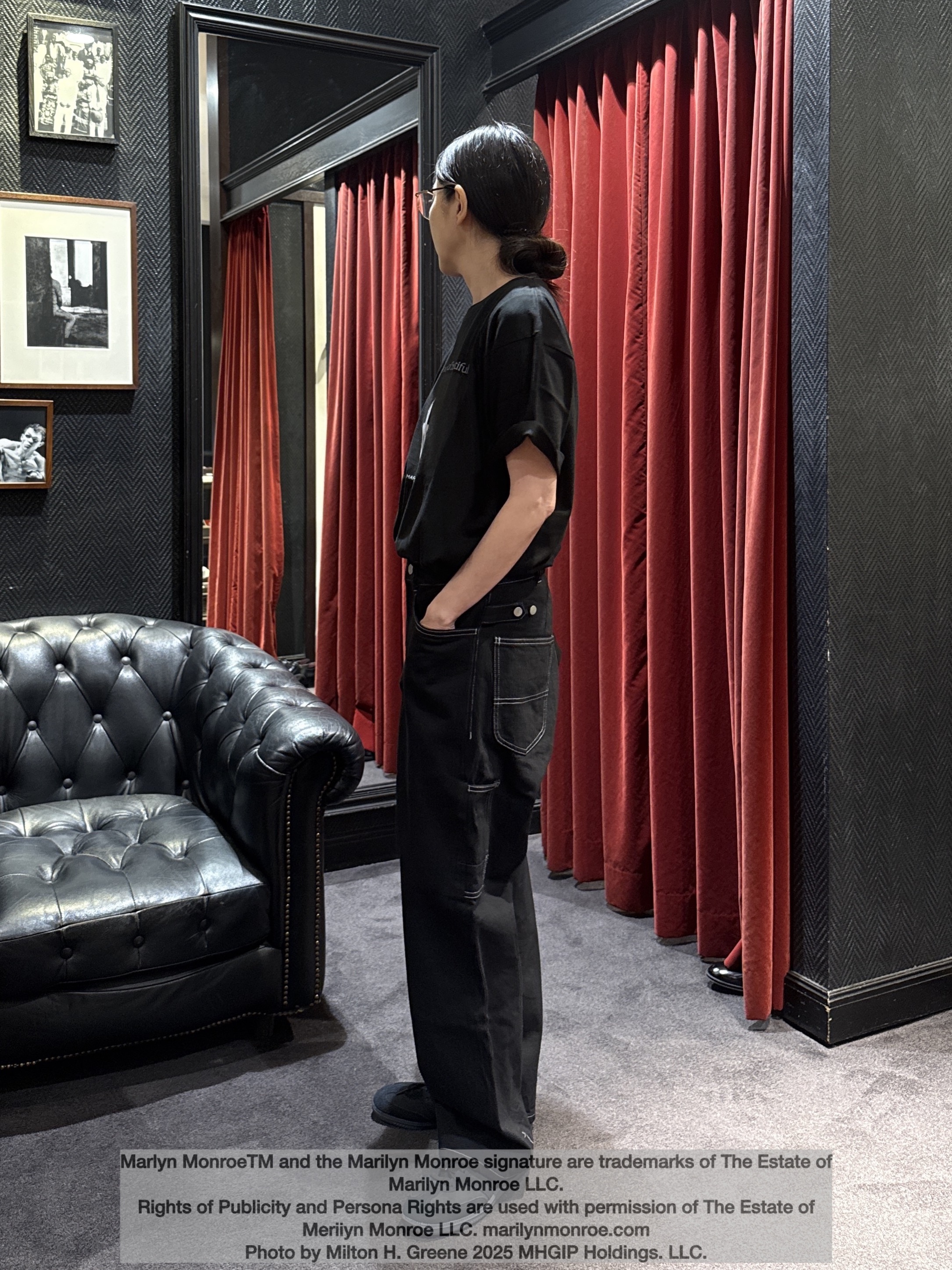神野（jinno）さんの「TAKEO KIKUCHI｜【別注】マリリン・モンロー/フォトTシャツ」を使ったコーディネート