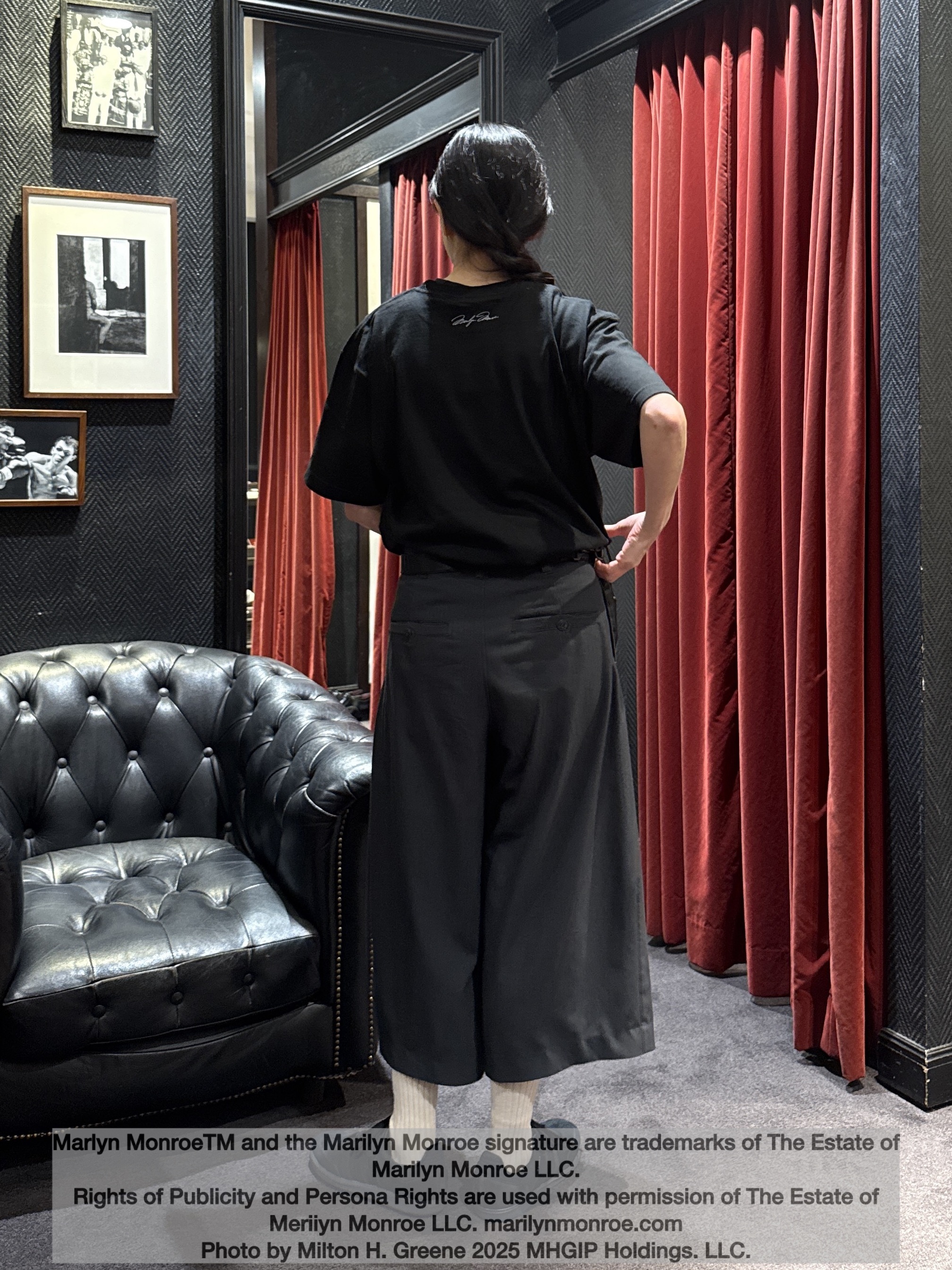 神野（jinno）さんの「TAKEO KIKUCHI｜【別注】マリリン・モンロー/フォトTシャツ」を使ったコーディネート