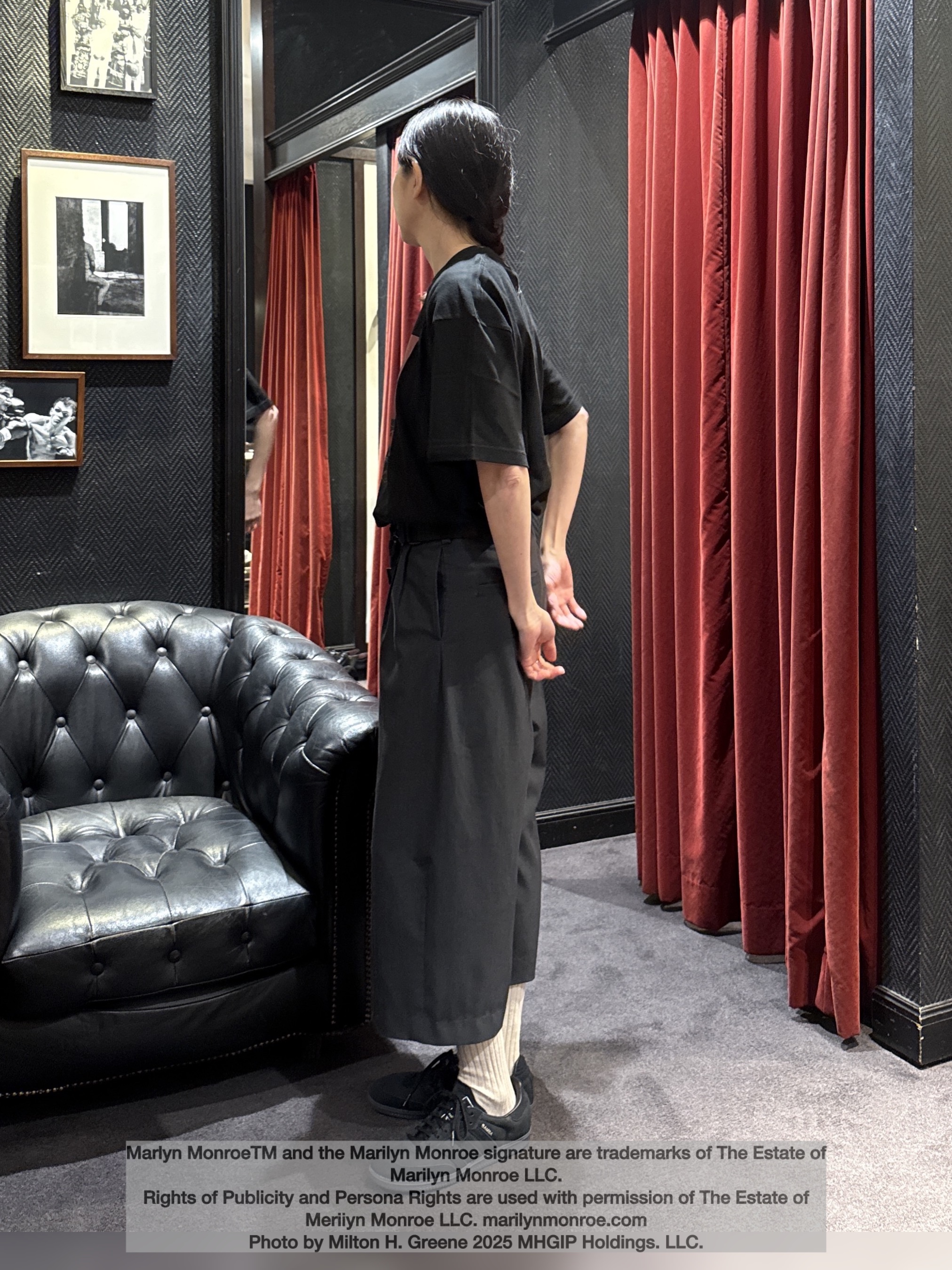 神野（jinno）さんの「TAKEO KIKUCHI｜【別注】マリリン・モンロー/フォトTシャツ」を使ったコーディネート