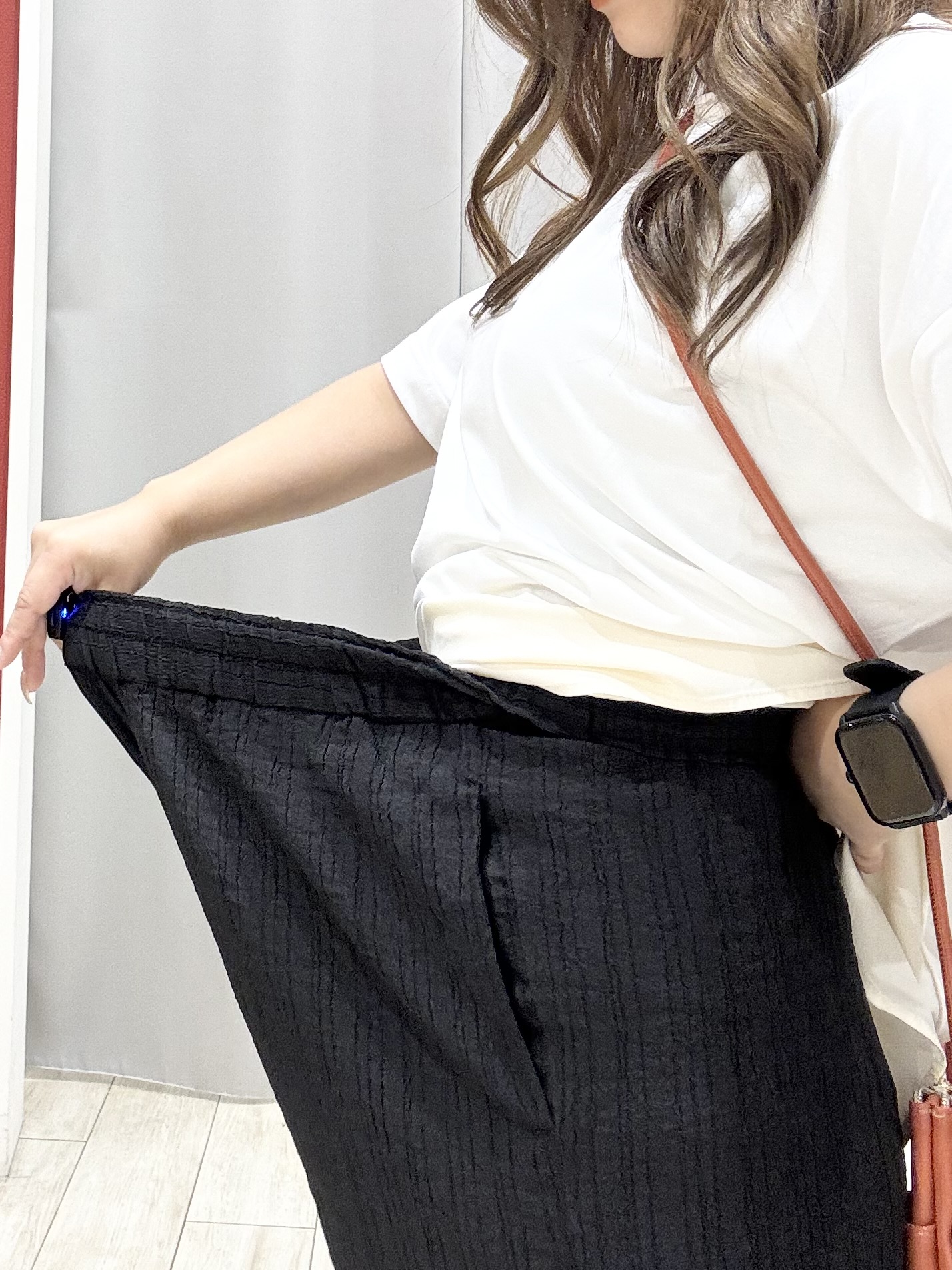 shioさんの「SHOO･LA･RUE｜【UV/体型カバー】冷房や朝晩の冷え込み対策にも さらとろ5分袖カーディガン」を使ったコーディネート