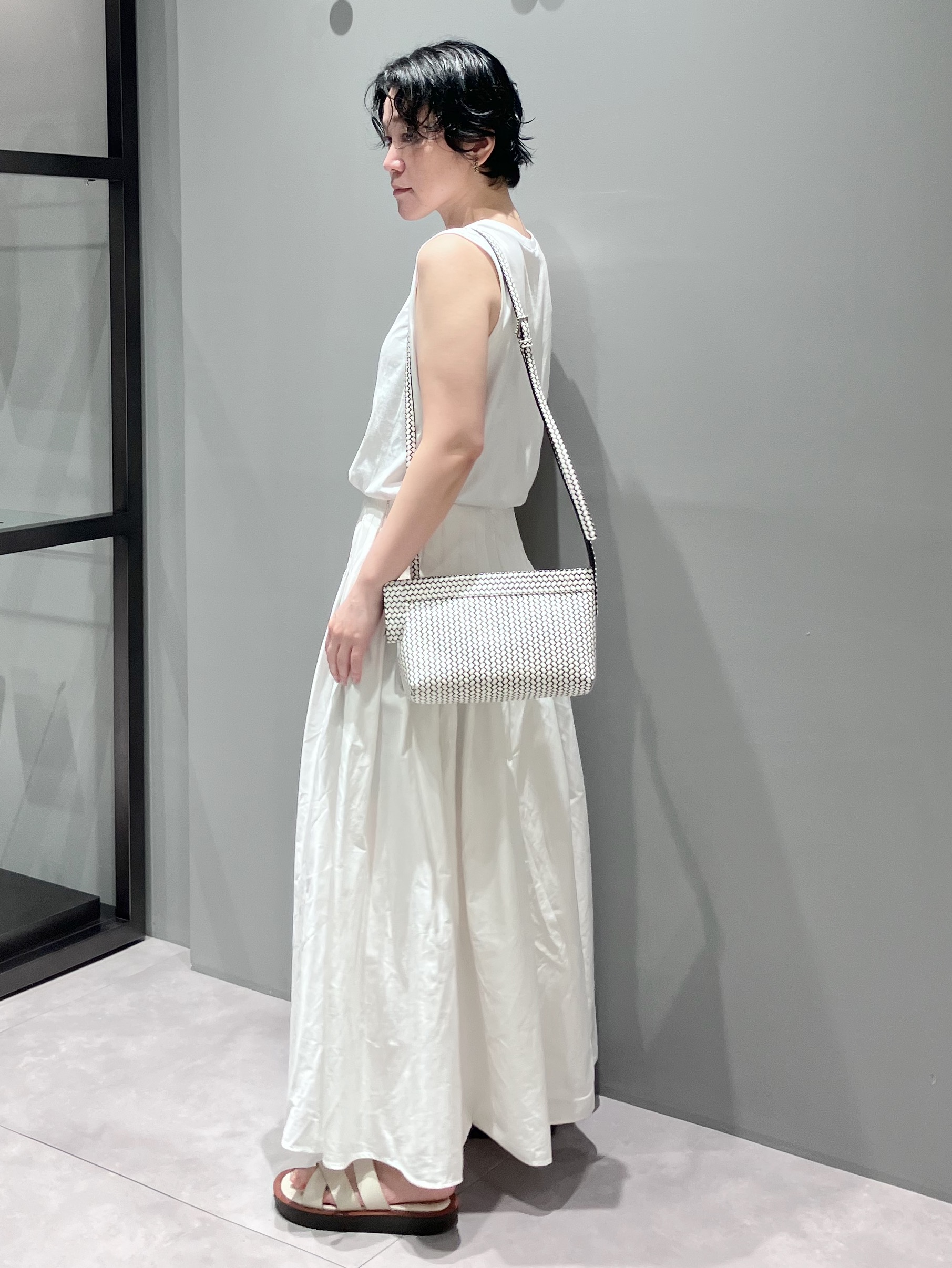 Cさんの「HIROKO HAYASHI｜OTTICA（オッティカ）ショルダーバッグ」を使ったコーディネート