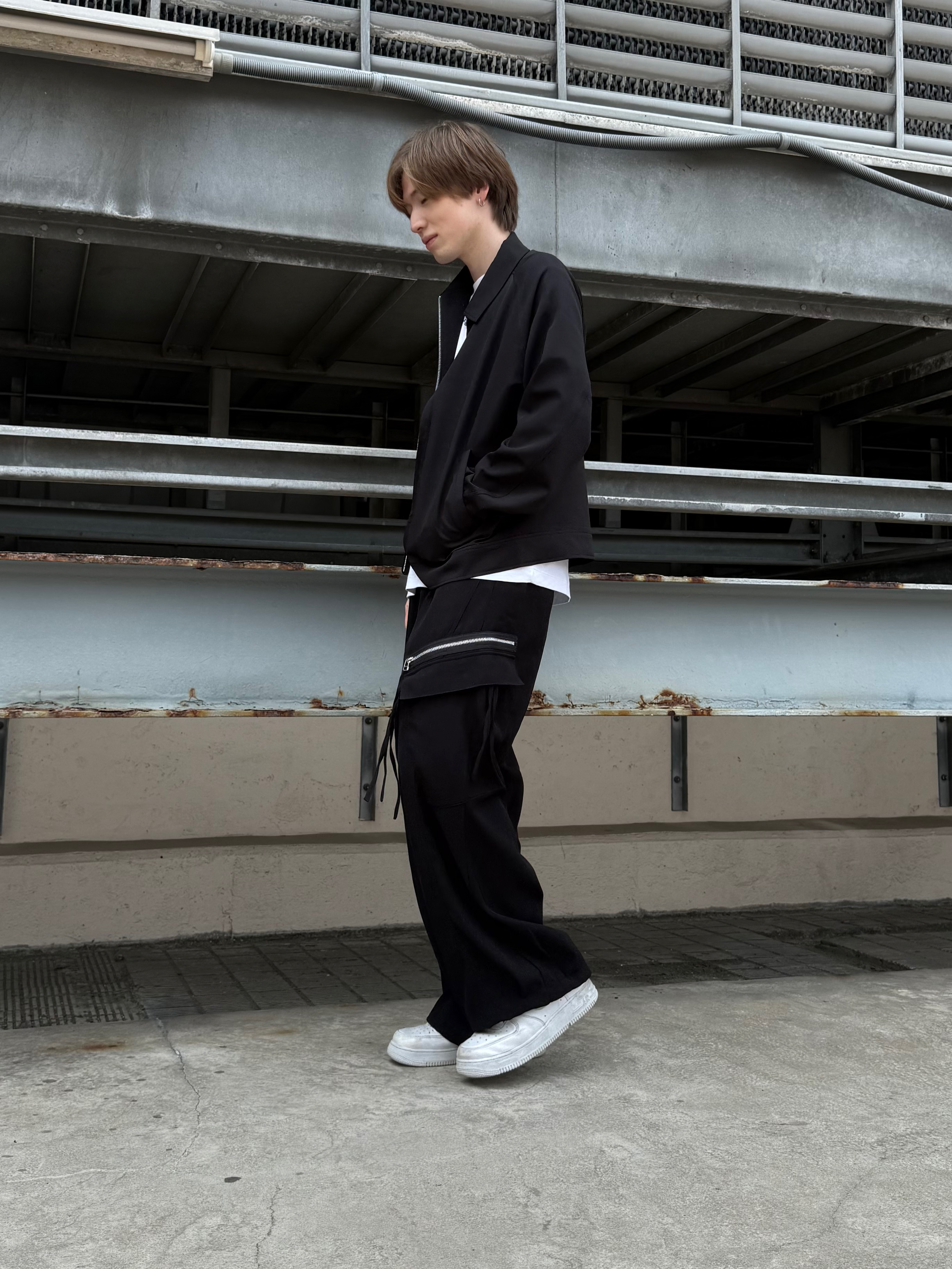 カネダさんの「tk.TAKEO KIKUCHI｜【汗シミ防止／UVカット】sweat stain proof series ドルマンTシャツ」を使ったコーディネート
