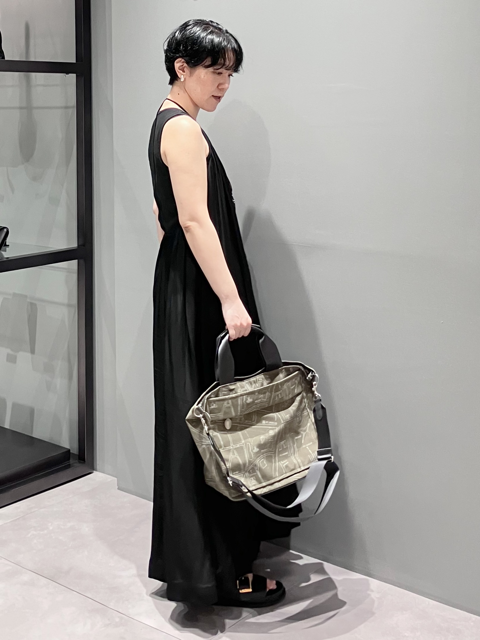 Cさんの「HIROKO HAYASHI｜COMODA（コモダ）2wayボストンバッグ」を使ったコーディネート
