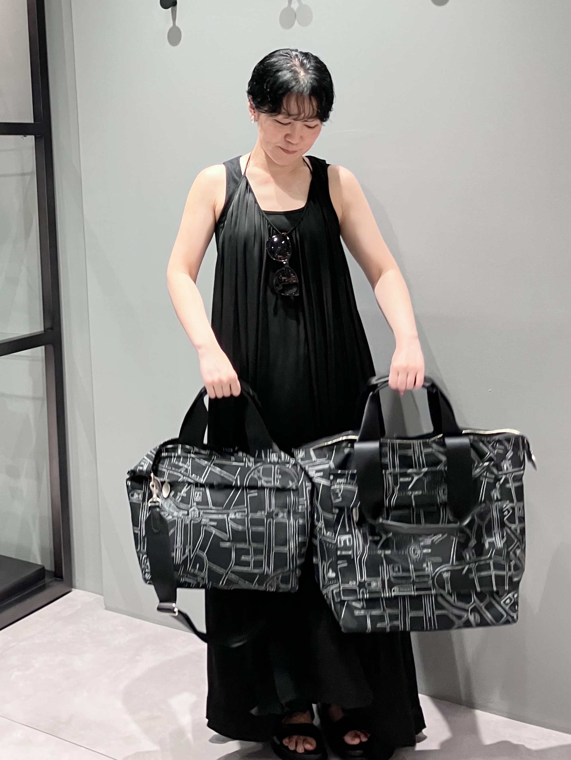 Cさんの「HIROKO HAYASHI｜COMODA（コモダ）2wayボストンバッグ」を使ったコーディネート