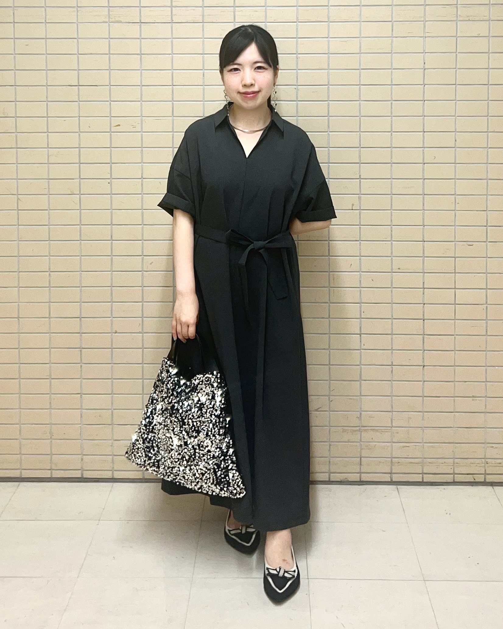 Mitsukiさんの「UNTITLED｜【初秋も活躍/UVカット/接触冷感】エアリークールワンピース」を使ったコーディネート