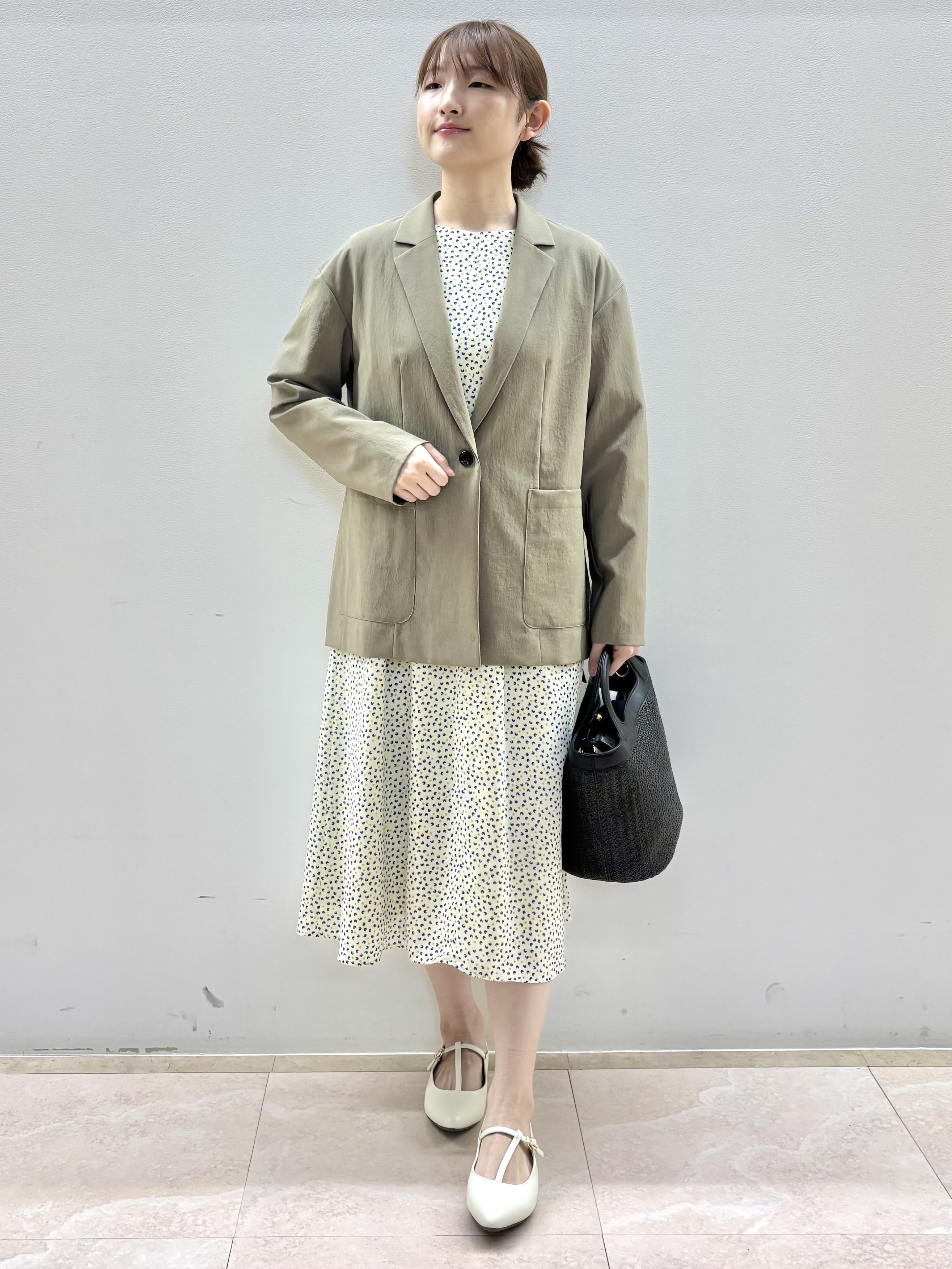 Satoさんの「Reflect｜【SS-4Lサイズ／接触冷感／シワになりにくい】リラクシーテーラードジャケット」を使ったコーディネート