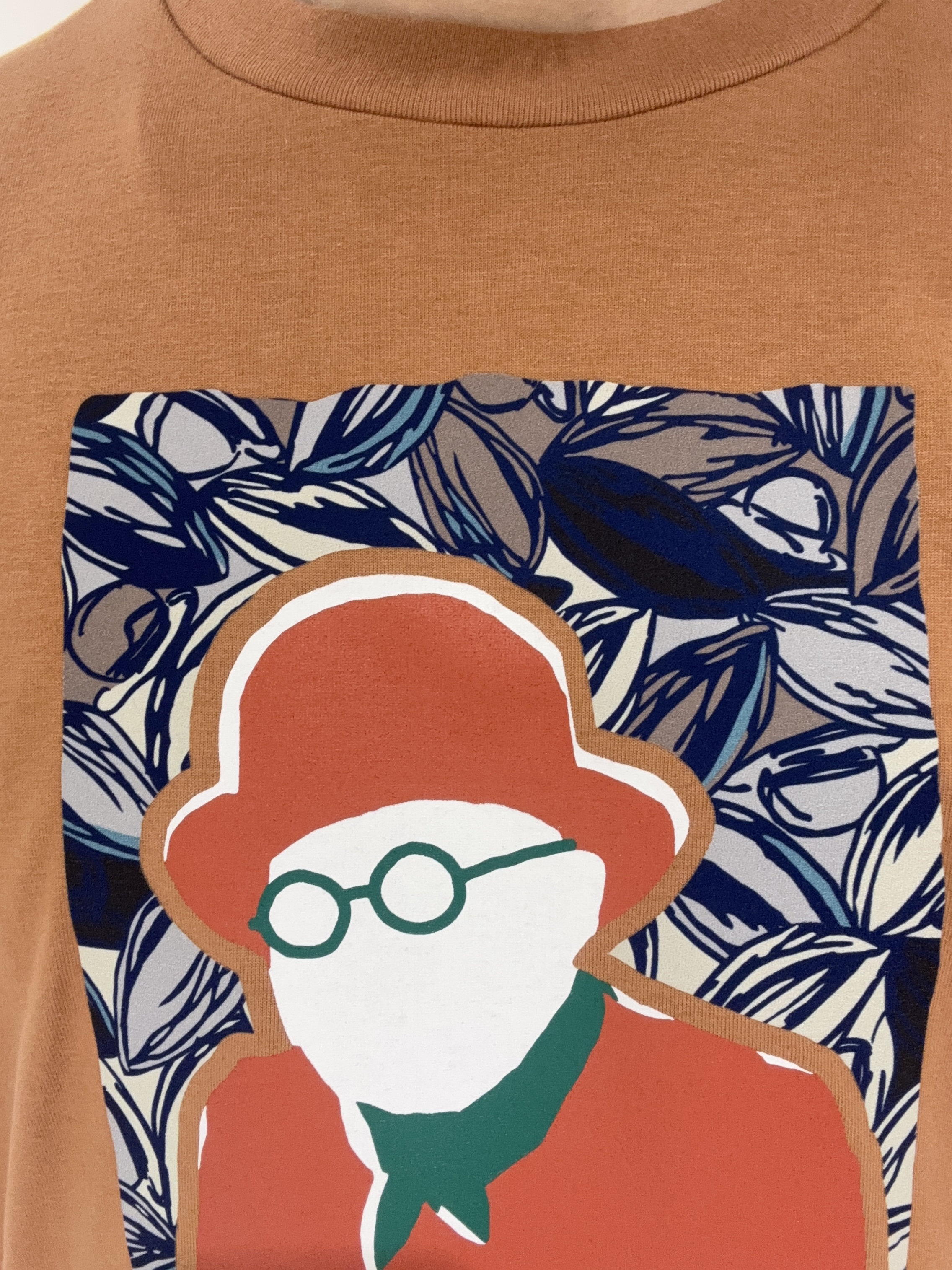及川さんの「TAKEO KIKUCHI｜ポートレートアートＴシャツ」を使ったコーディネート