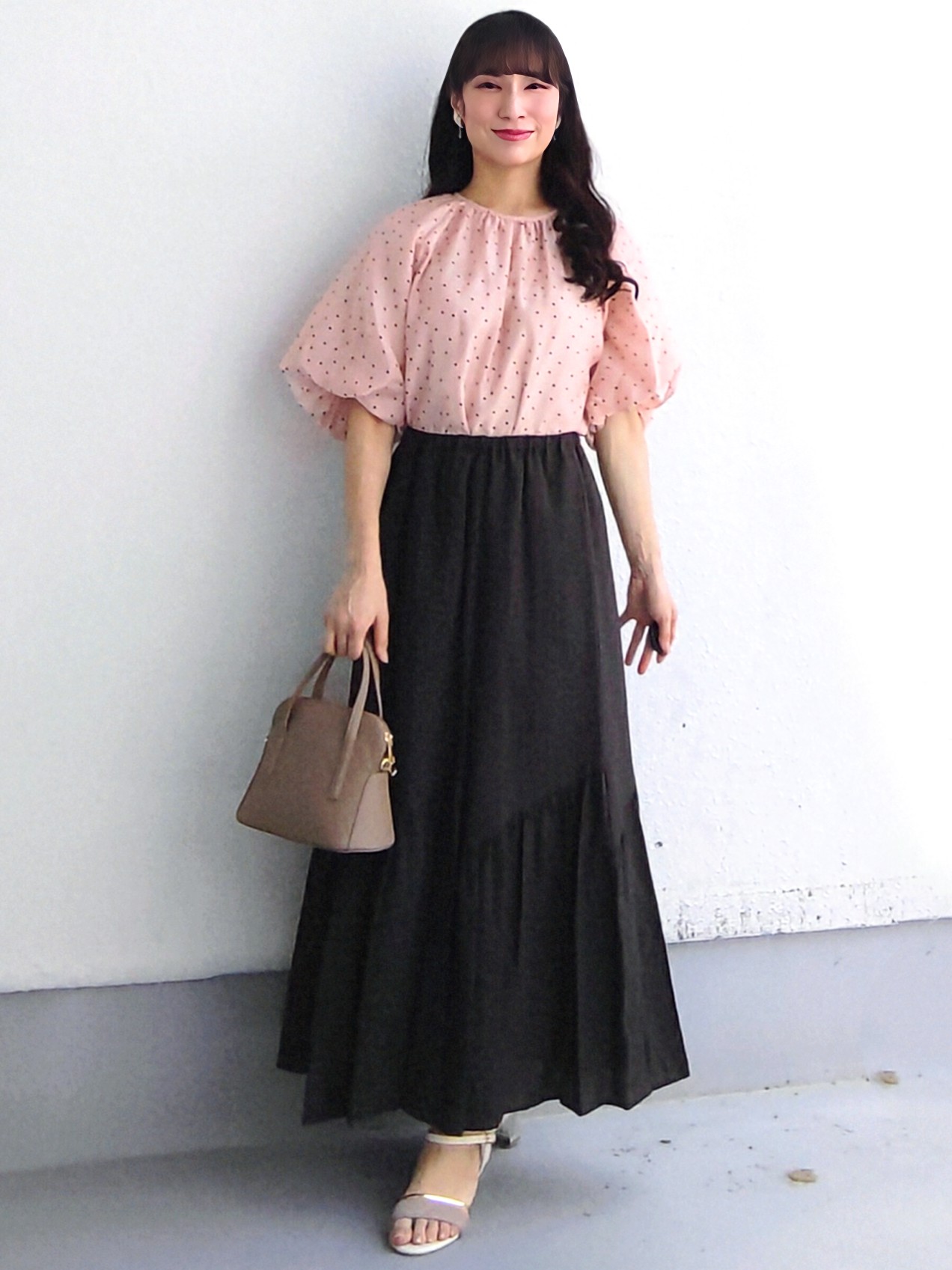 keinaさんの「SunaUna｜シアードットブラウス」を使ったコーディネート