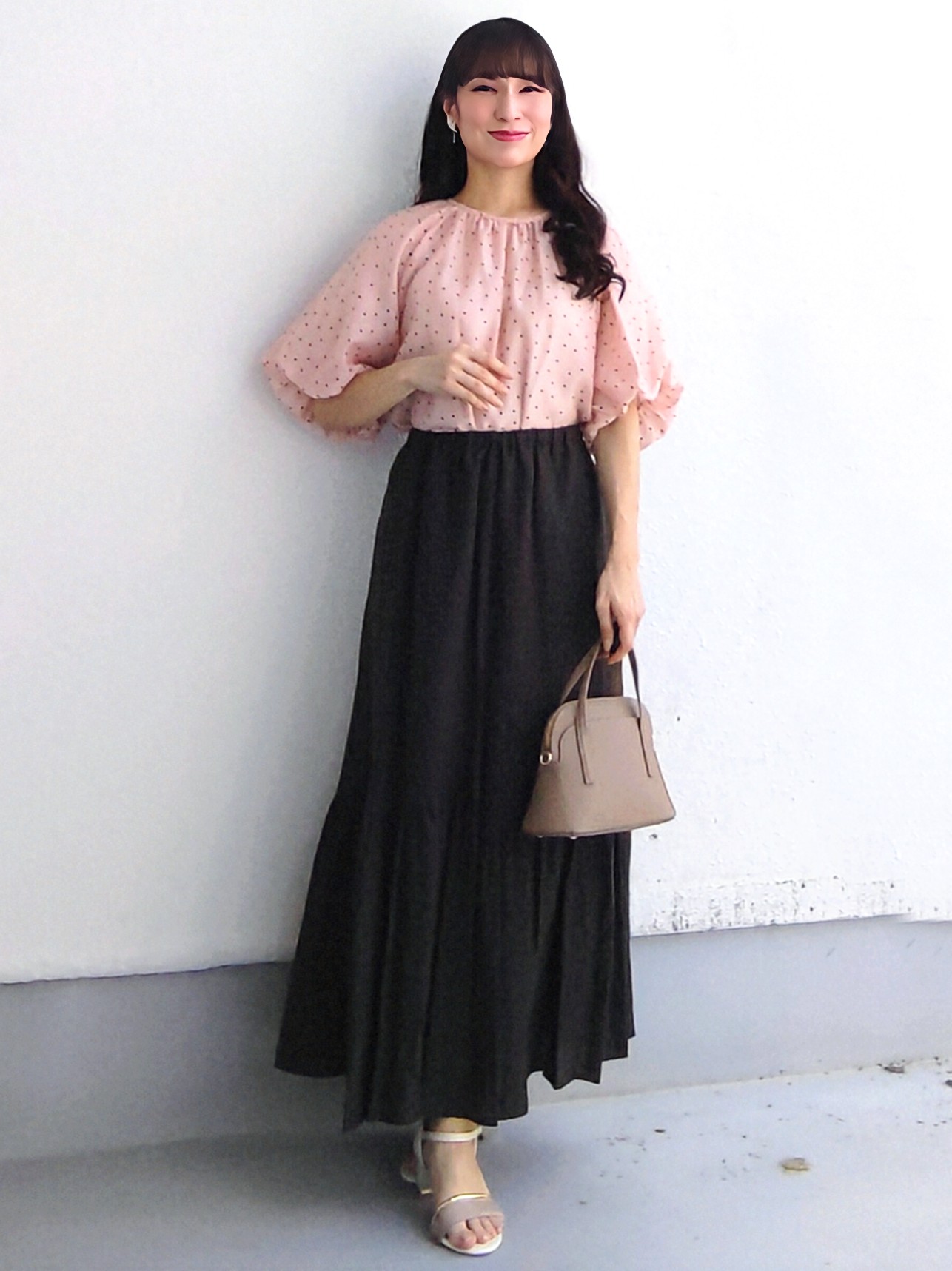 keinaさんの「SunaUna｜シアードットブラウス」を使ったコーディネート