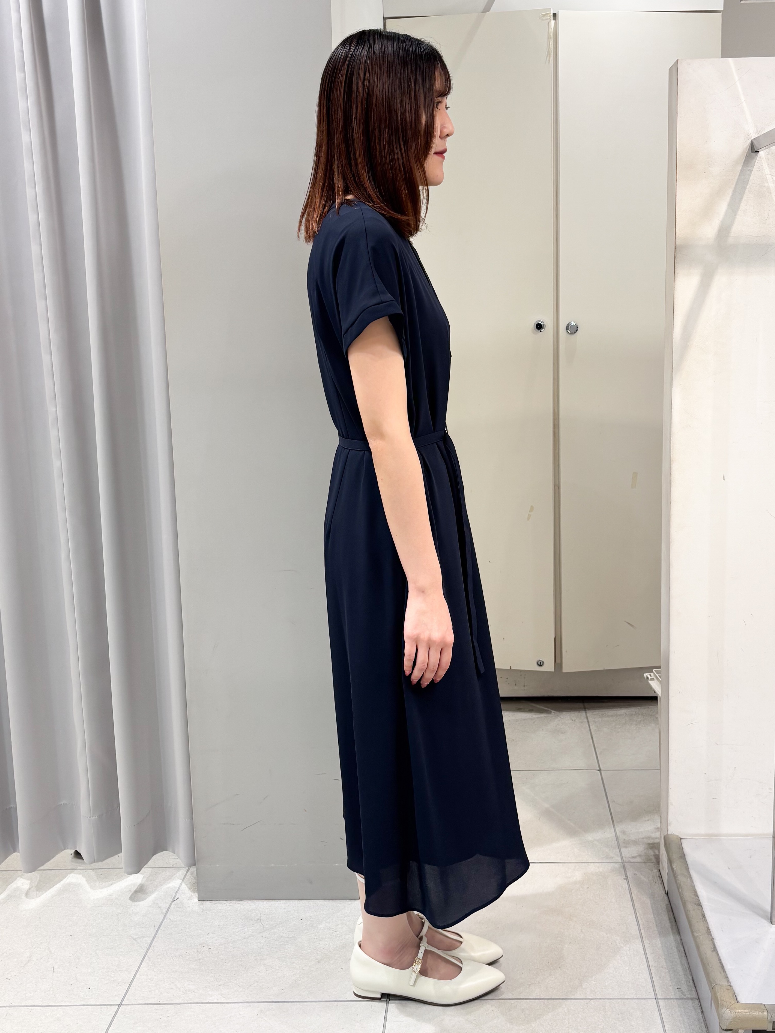 yuiさんの「Reflect｜【手洗い可】プリント柄ワンピース」を使ったコーディネート