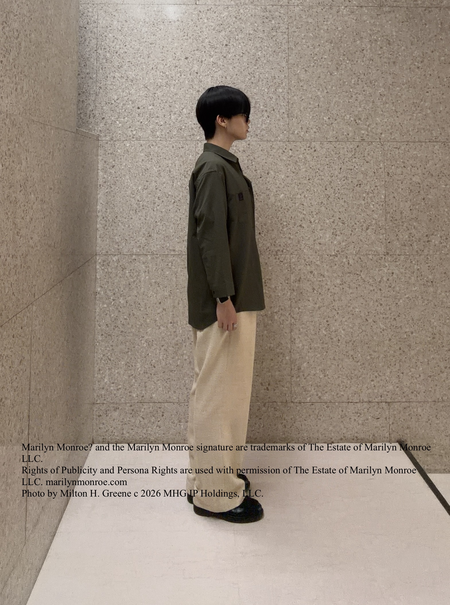 キムラさんの「TAKEO KIKUCHI｜【別注】マリリン・モンロー/フォトTシャツ」を使ったコーディネート