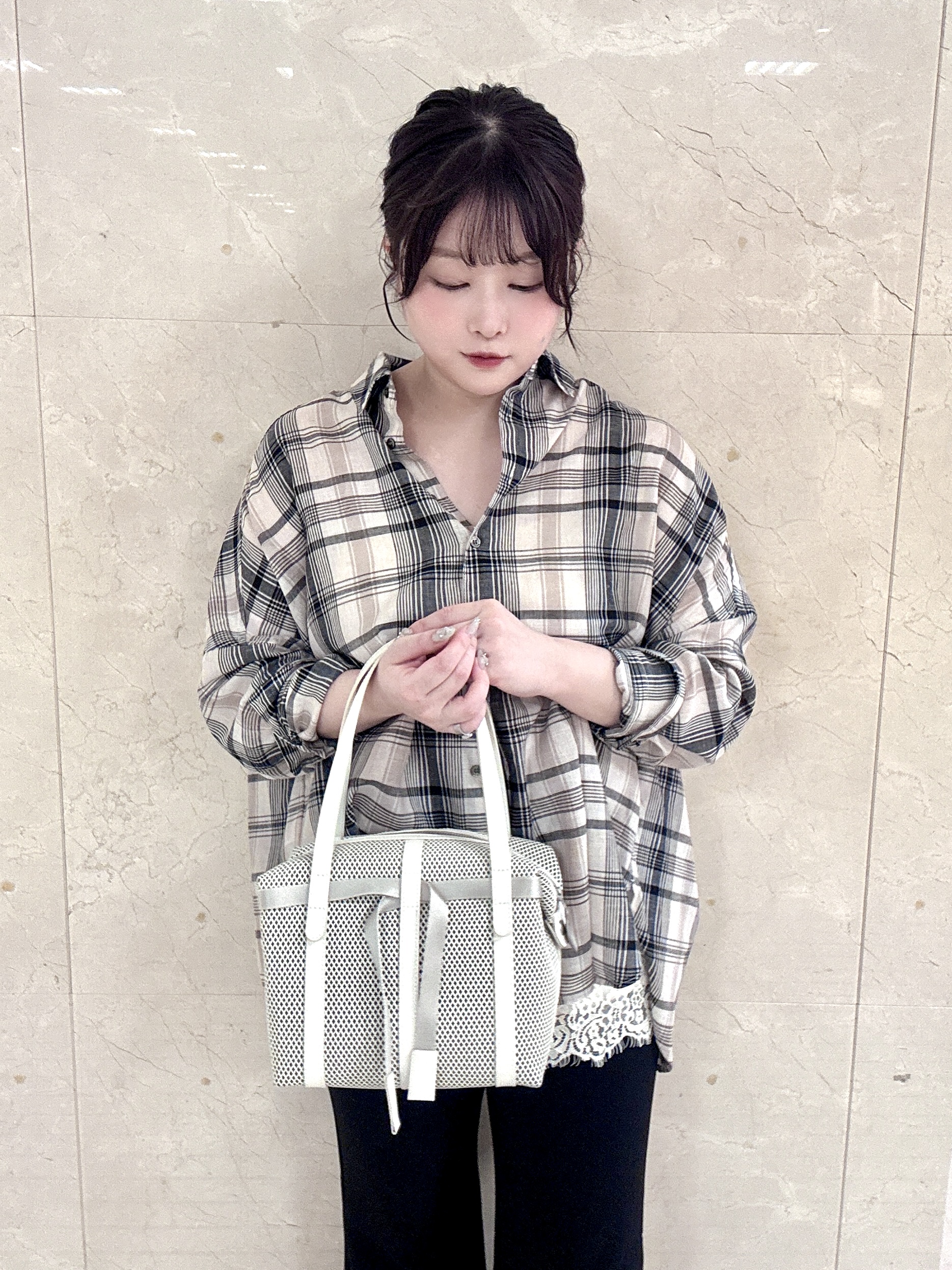 mさんの「HIROKO HAYASHI｜PANIER（パニエ）ボストンバッグ」を使ったコーディネート