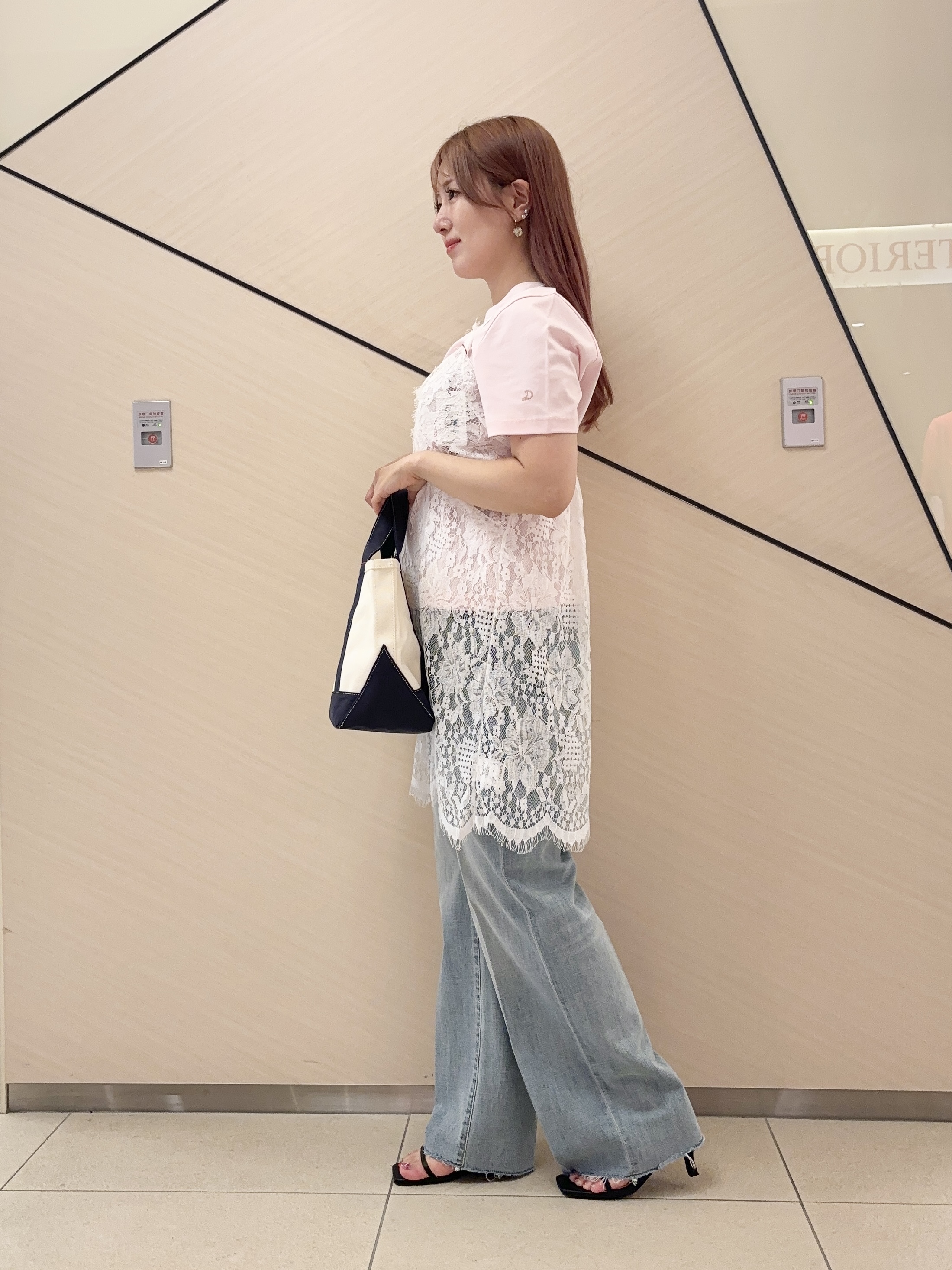 Rinaさんの「DRESSTERIOR｜【otonaMUSE5月号掲載】スキニーベルトサンダル」を使ったコーディネート