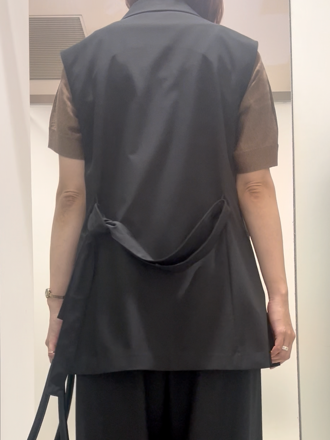 まどかさんの「UNTITLED｜【アンサンブル可/品のある透け感】Tシャツ風ニットトップス」を使ったコーディネート