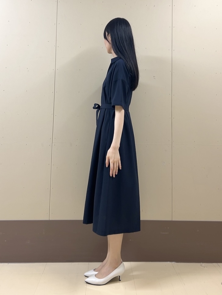 sechiさんの「UNTITLED｜【初秋も活躍/UVカット/接触冷感】エアリークールワンピース」を使ったコーディネート