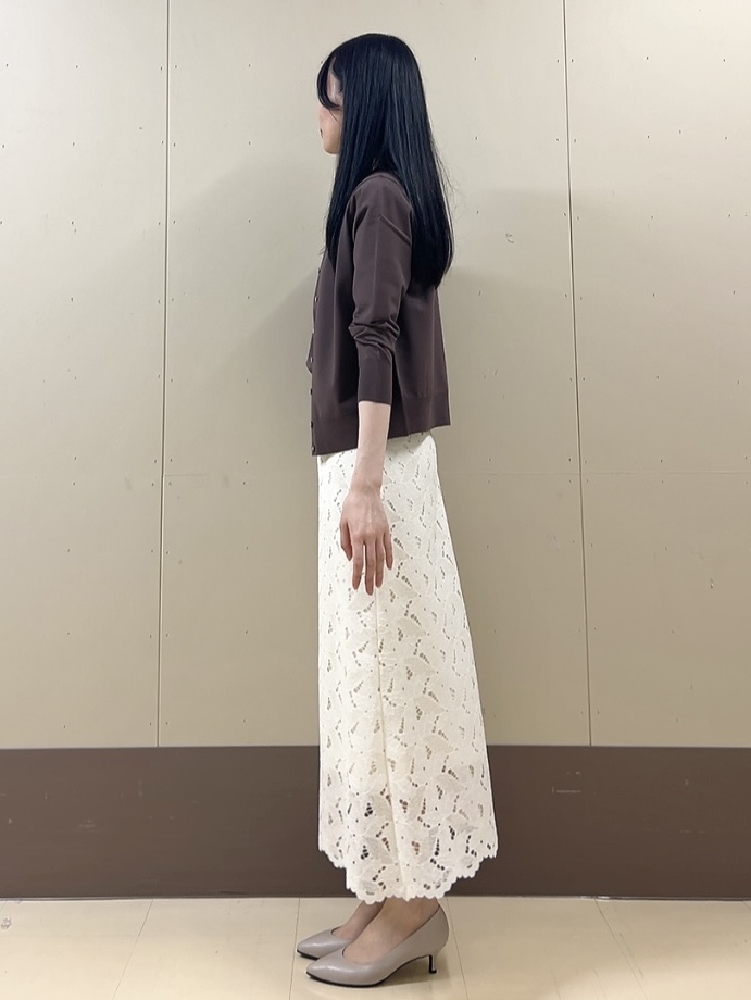 sechiさんの「UNTITLED｜【アンサンブル可能/秋羽織り】コンパクトニットカーディガン」を使ったコーディネート