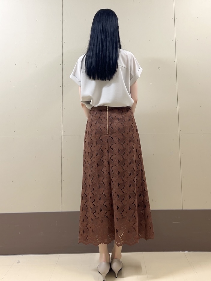 sechiさんの「UNTITLED｜【セットアップ可/UVカット】エアリークールブラウス」を使ったコーディネート