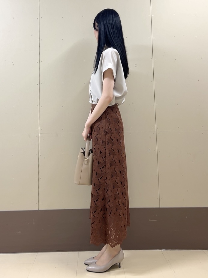 sechiさんの「UNTITLED｜【セットアップ可/UVカット】エアリークールブラウス」を使ったコーディネート