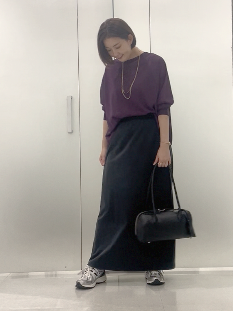 まどかさんの「UNTITLED｜【アンサンブル可/秋羽織り/シアー】前後2WAYカーディガン」を使ったコーディネート