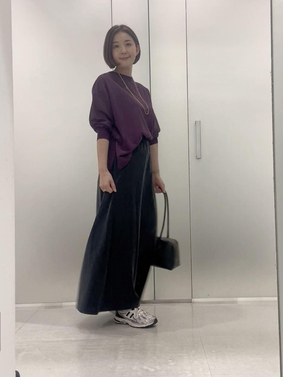 まどかさんの「UNTITLED｜【アンサンブル可/秋羽織り/シアー】前後2WAYカーディガン」を使ったコーディネート